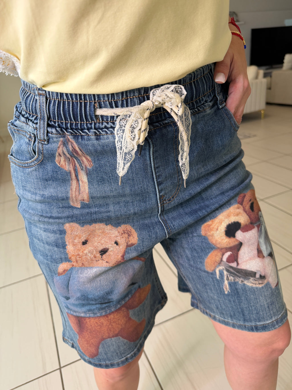 Bear Muse Denim Shorts