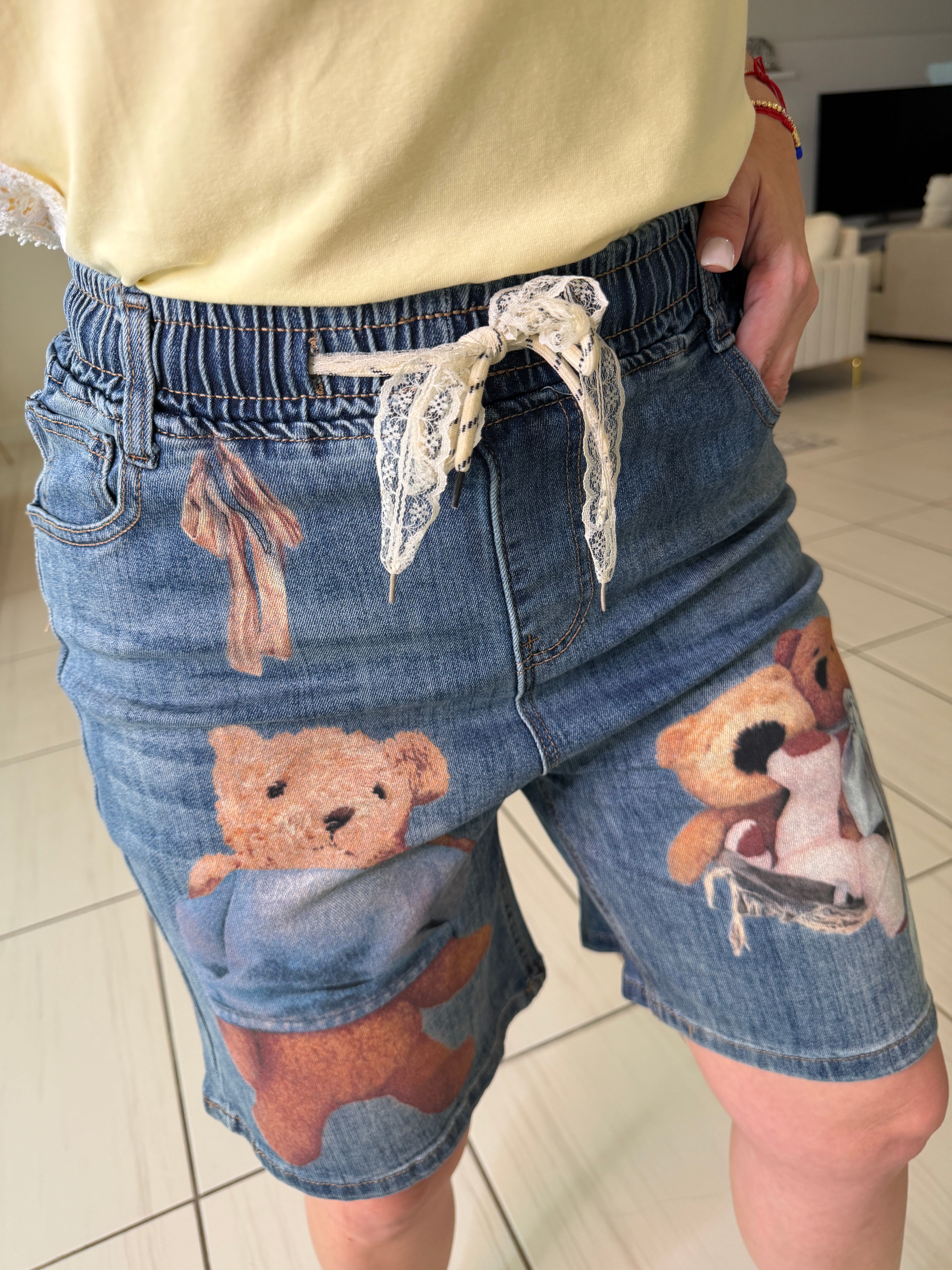 Bear Muse Denim Shorts