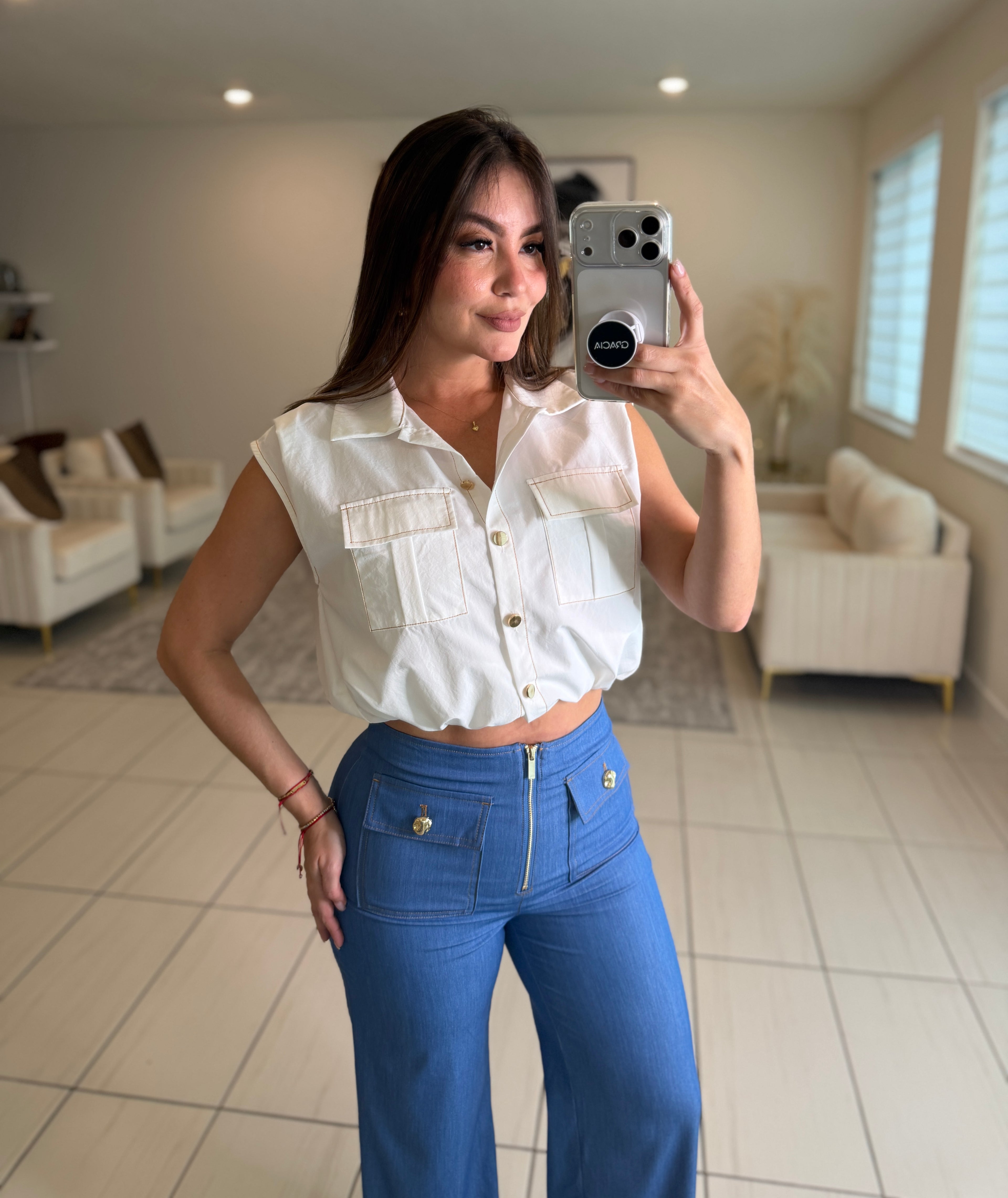 Sweet Encantation White Top