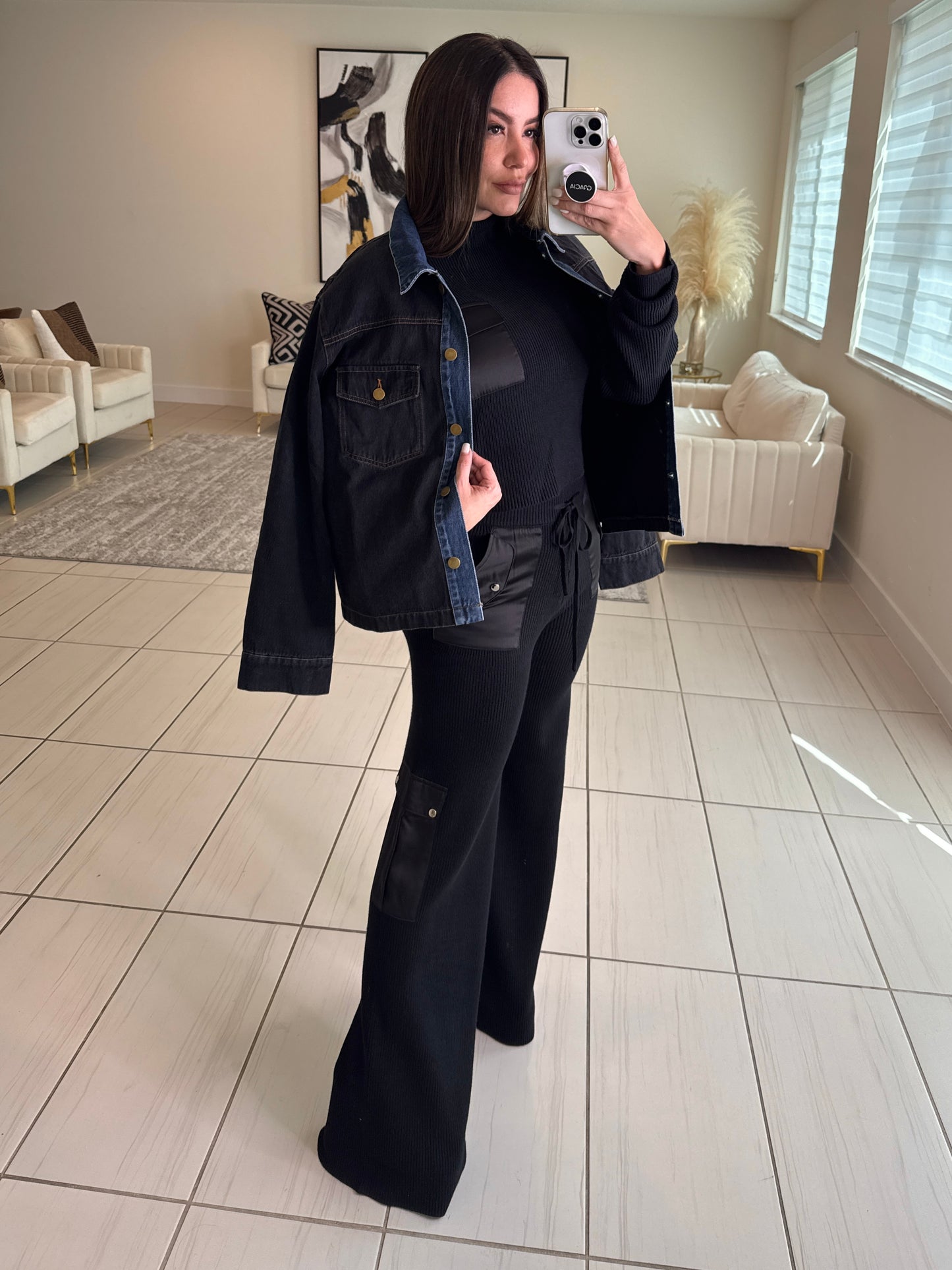 Enigma Nights Knit Pant Set