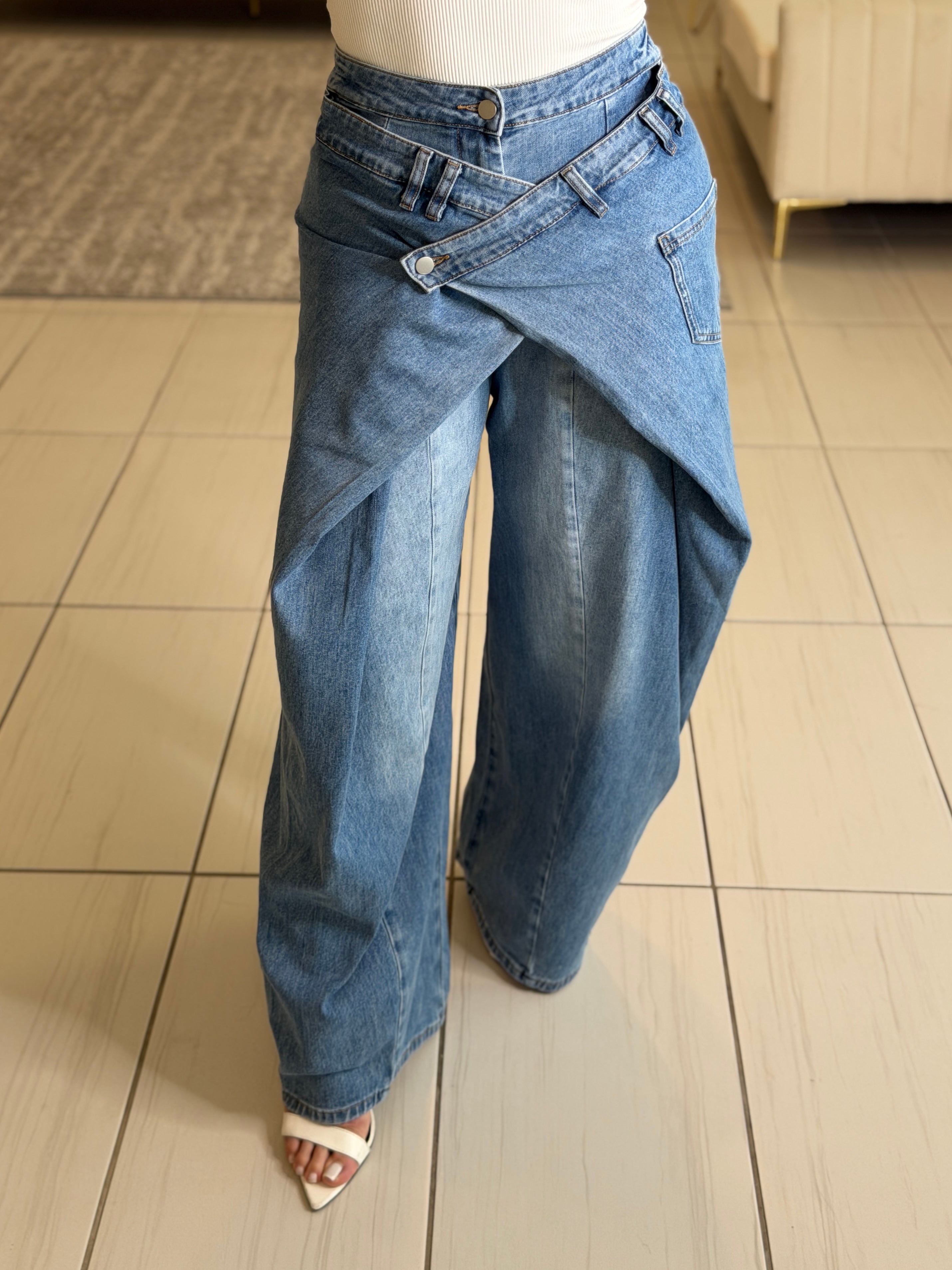 Tactical Edge Blue Denim Pants