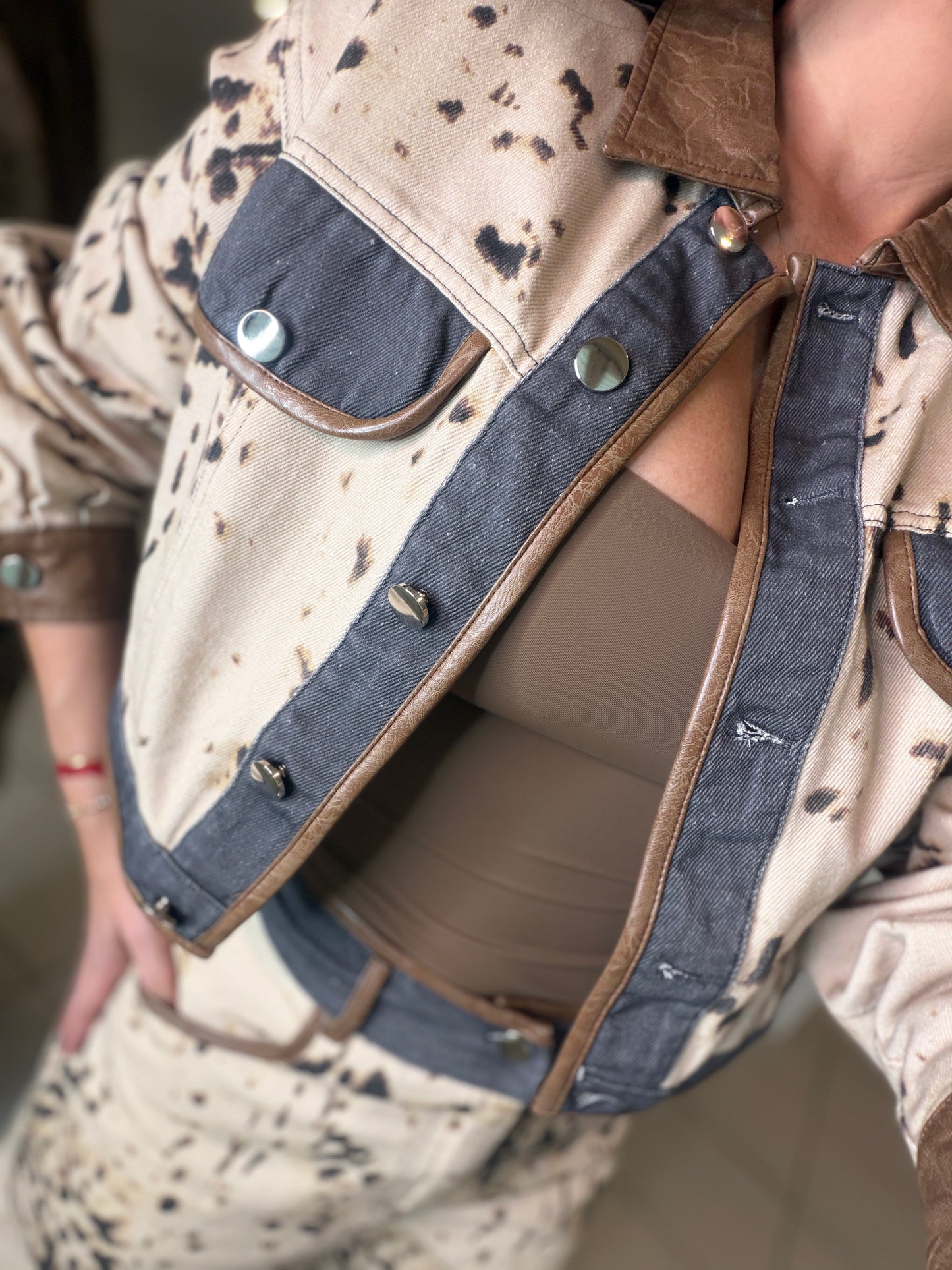 Fierce Streak Contrast Pant Set