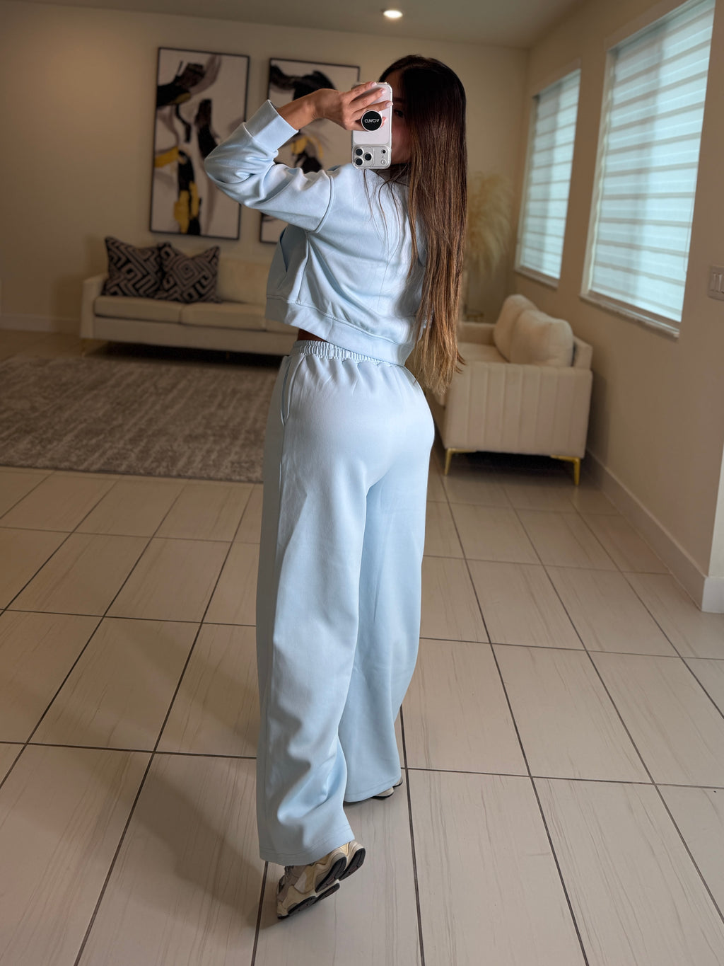 Serenity Halo Light Blue Pant Set