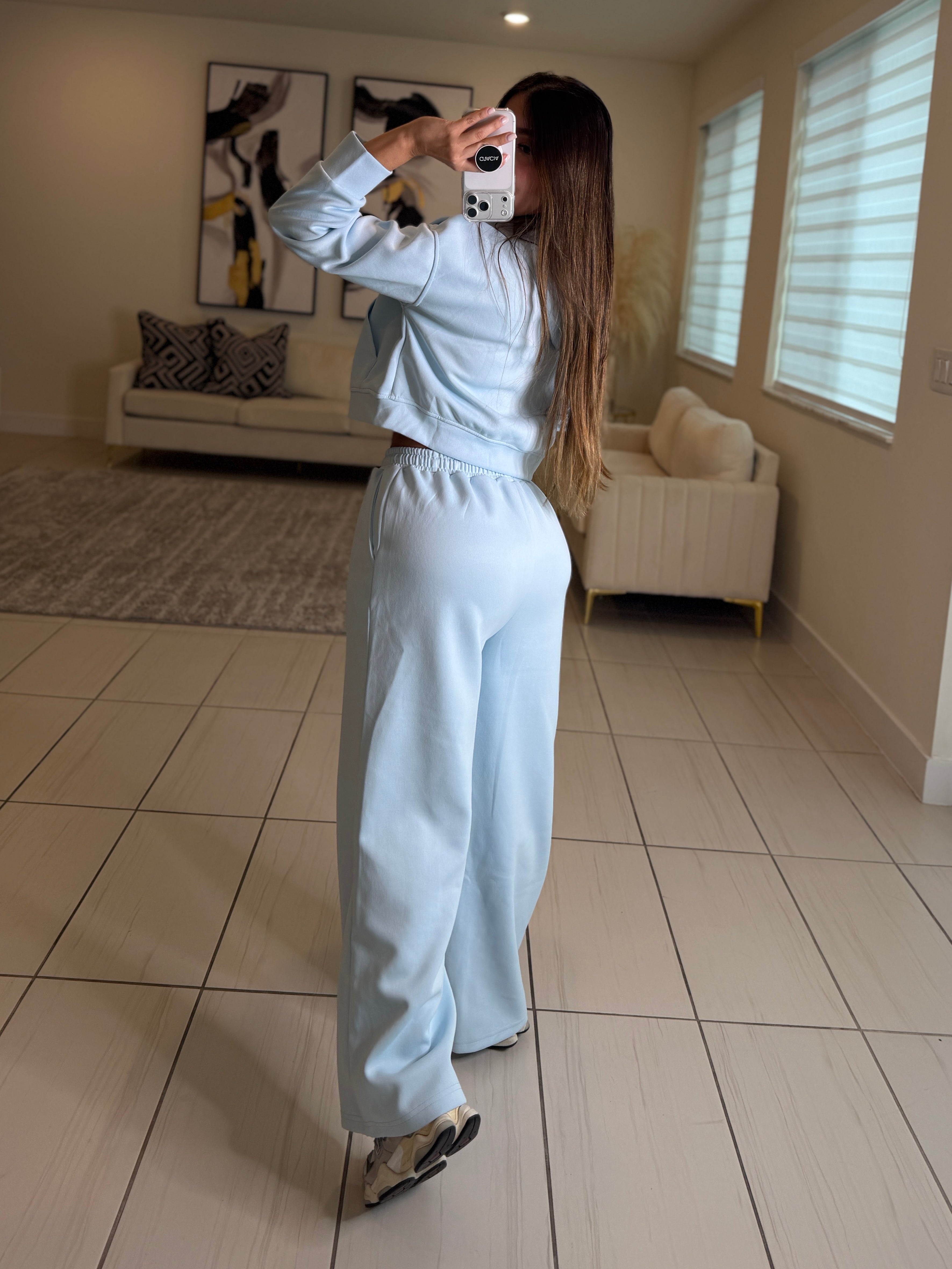 Serenity Halo Light Blue Pant Set