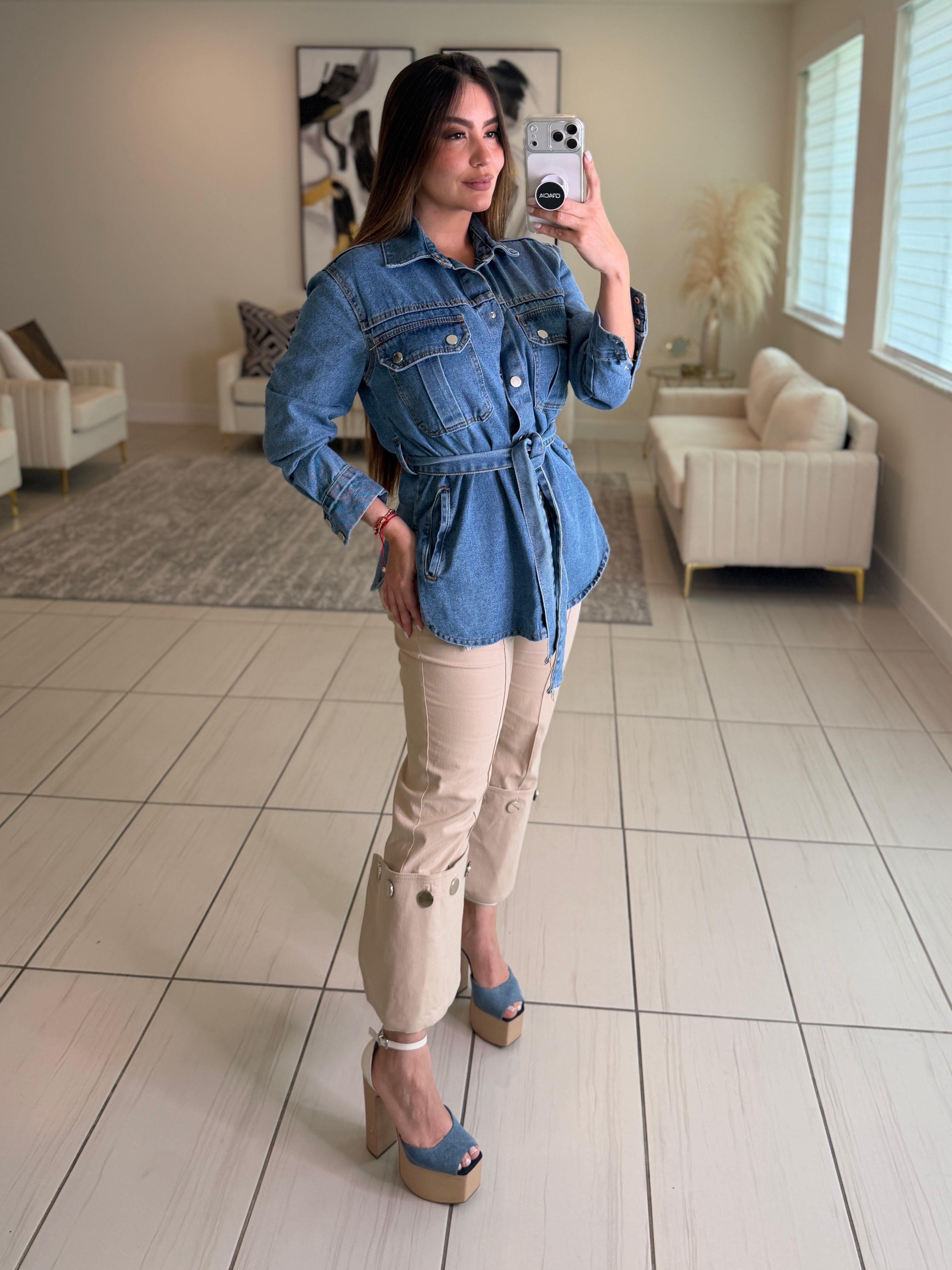 Femme Code Denim Jacket