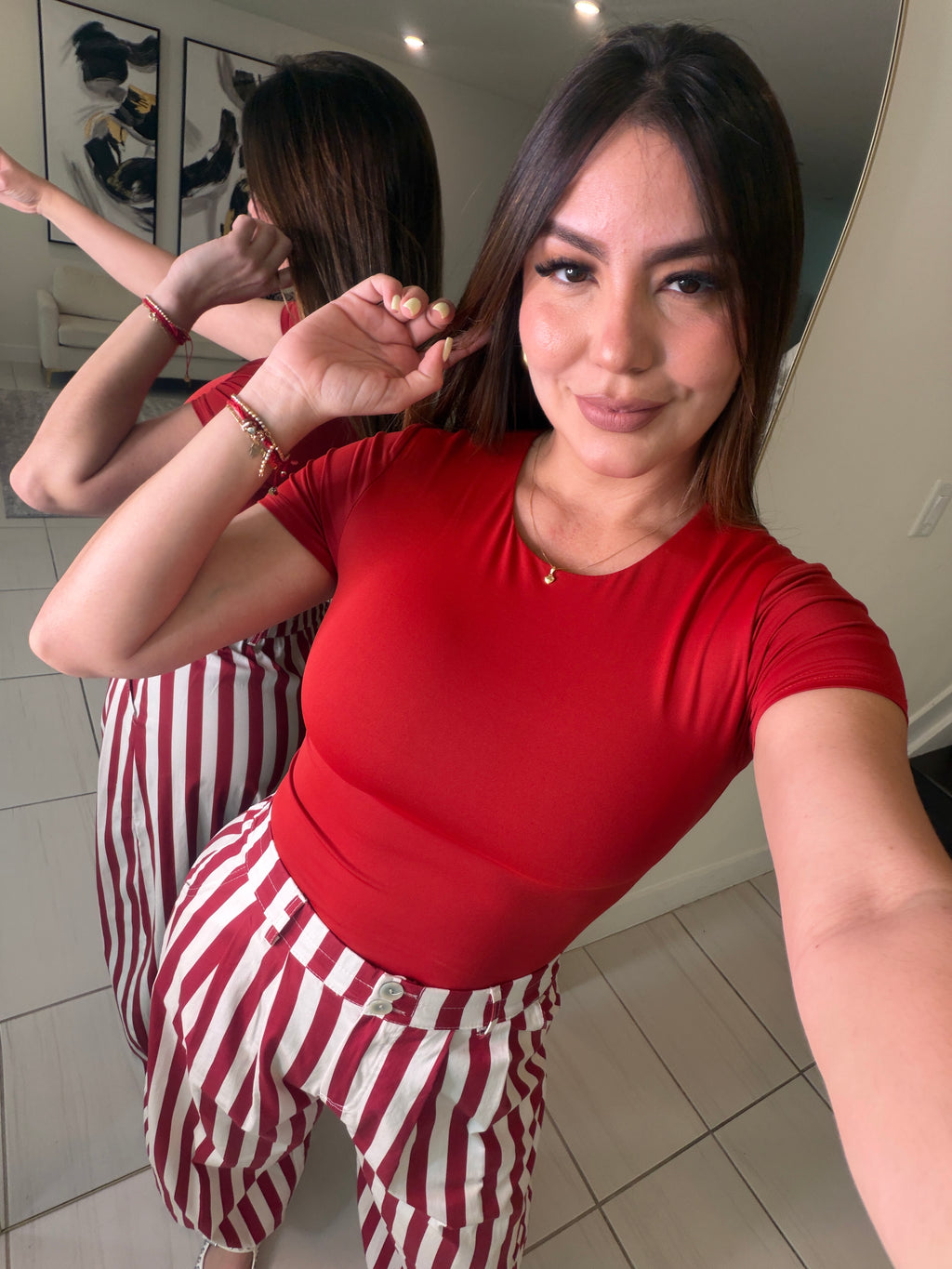 Soft Serenity Red Wine Basic Top