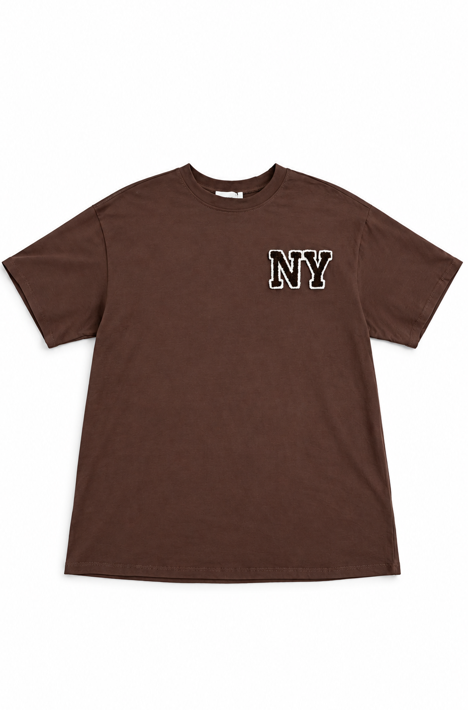 New York Varsity Brown Tshirt