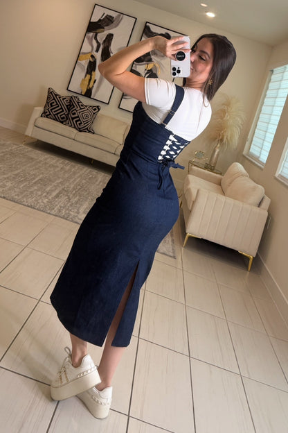 Monaco Denim Midi Dress