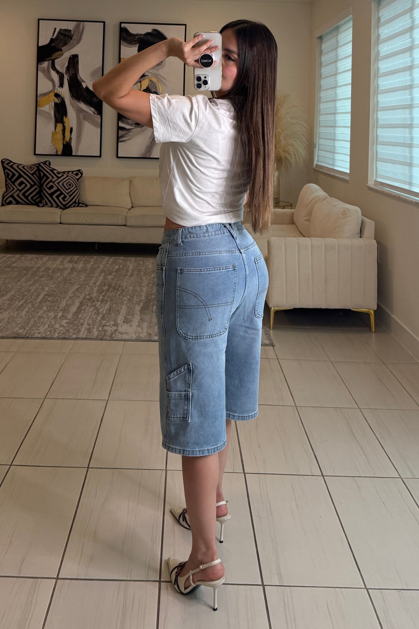 Streetlight Stroll Denim short