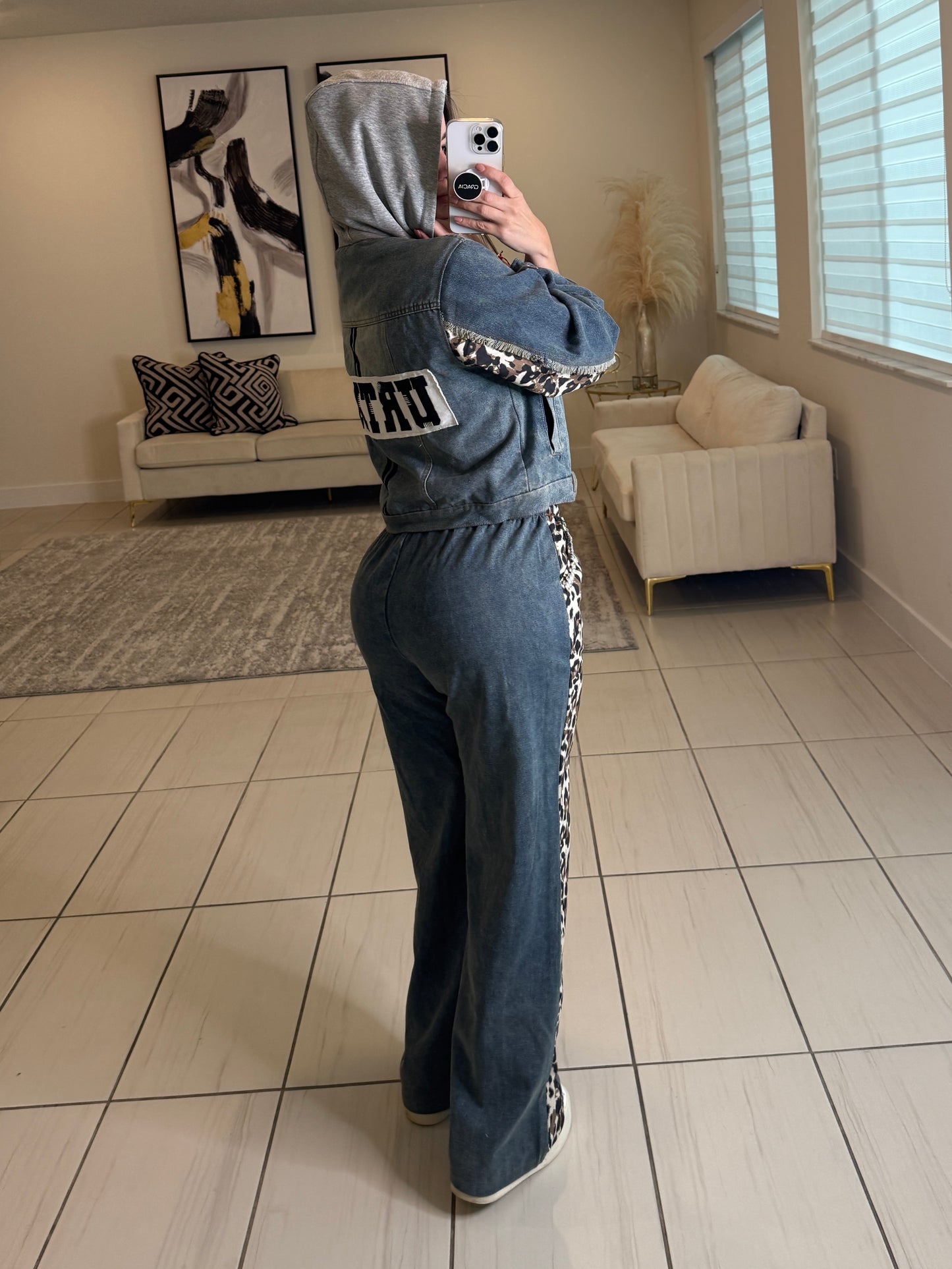 Urban Flair Leopard Comfy Set