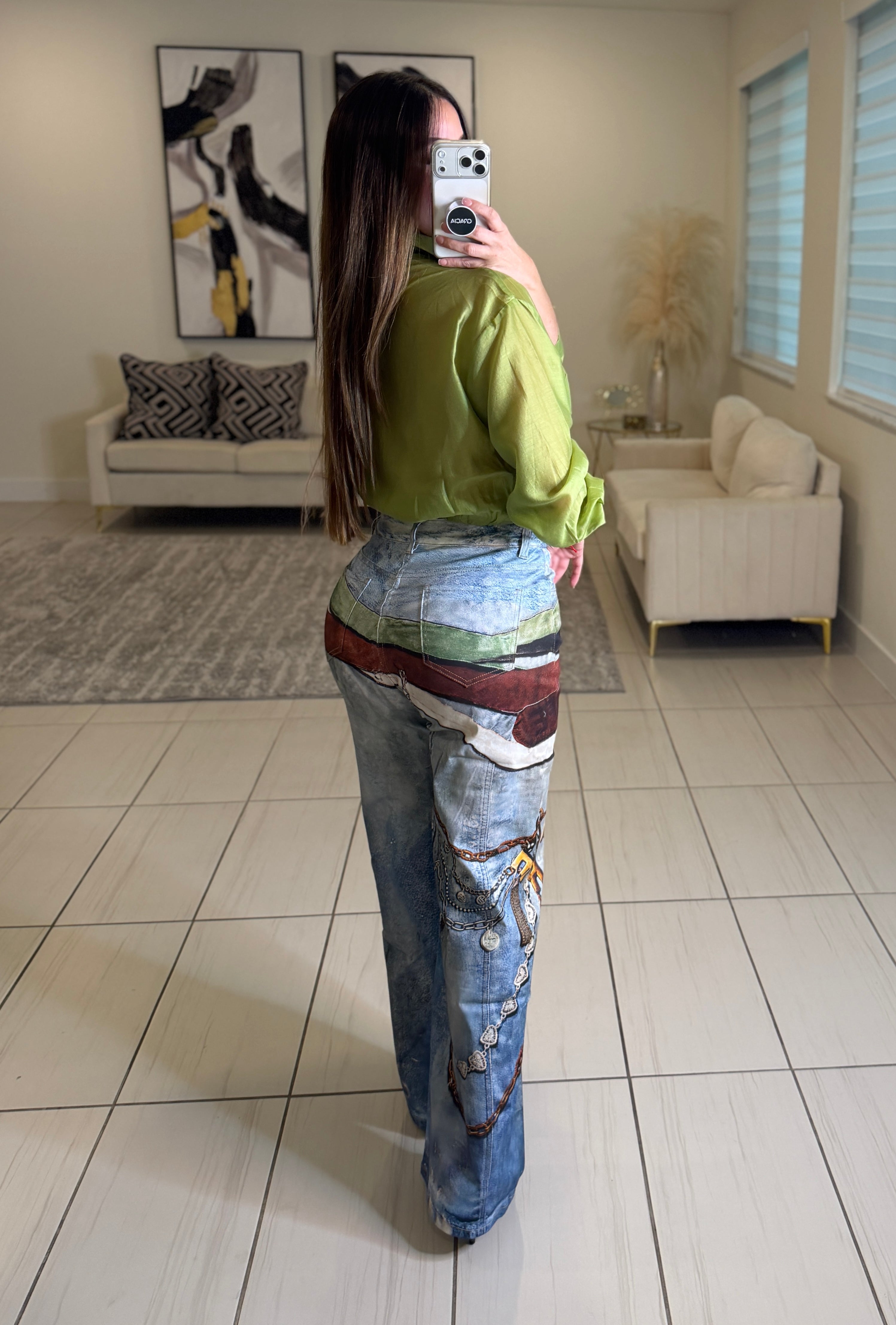 The Everyday Ease Green Shirt
