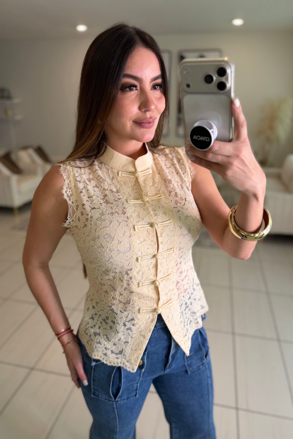 Diamond Empress Yellow Top