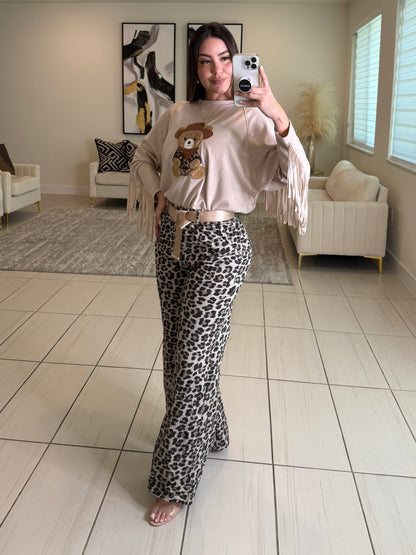 Synergy Leopard Print Pants