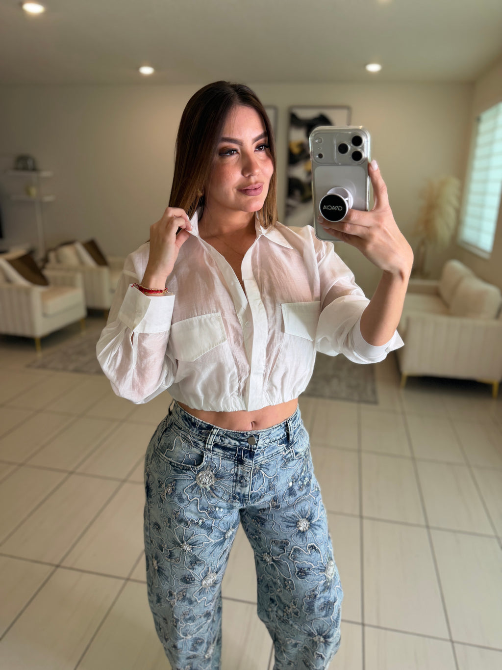 The Everyday Ease White Shirt