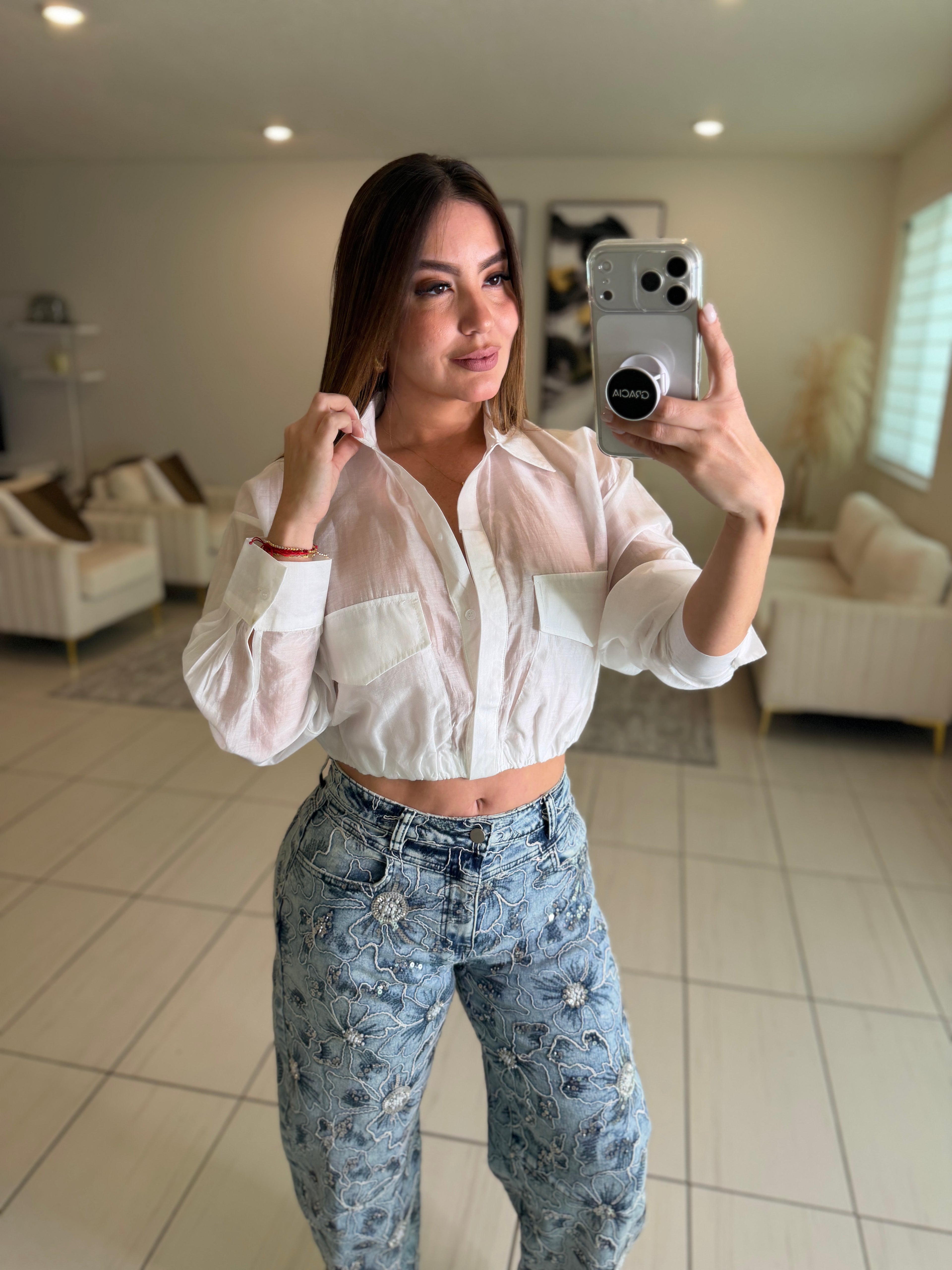 The Everyday Ease White Shirt
