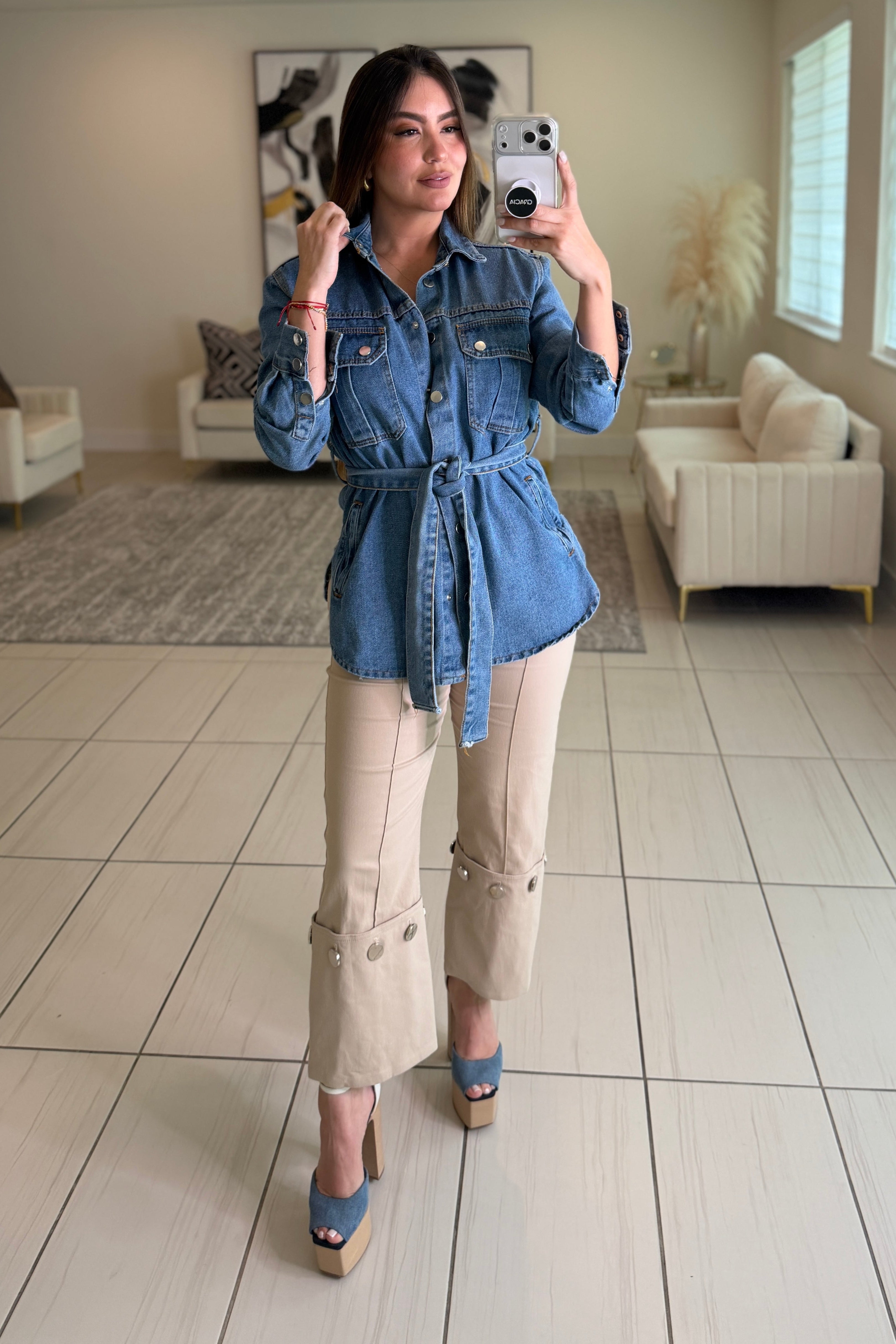 Femme Code Denim Jacket