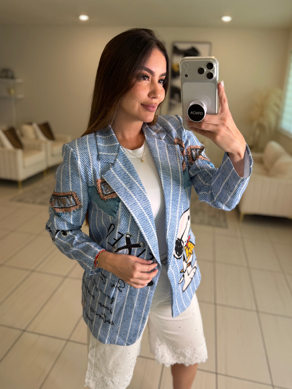 Glamorous Magic Blue Blazer