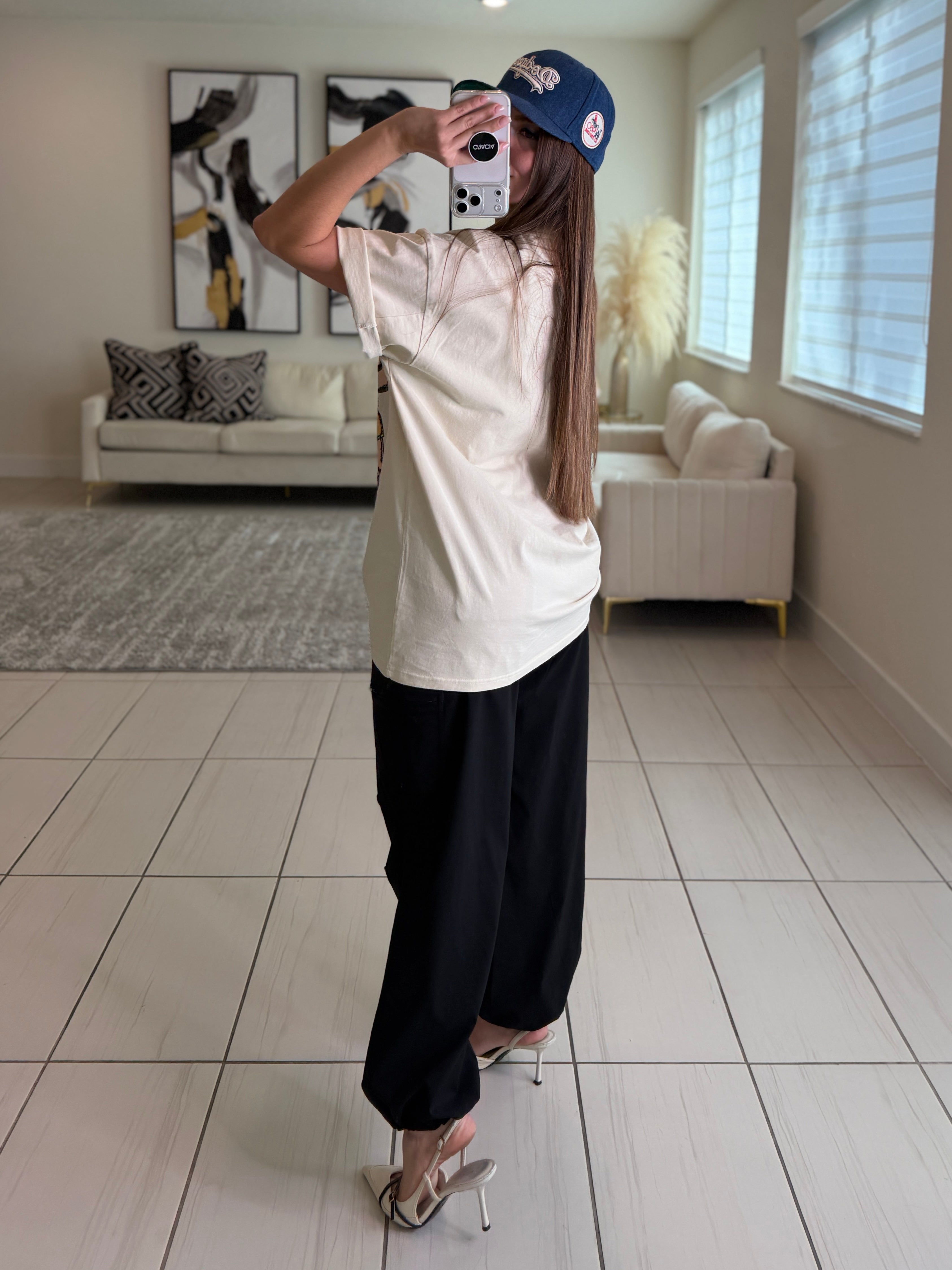 Good Fortune Beige Tshirt