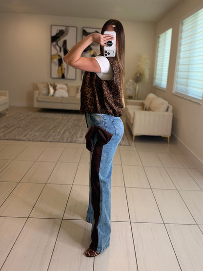 In Demand Velvet Leopard Print Jacket