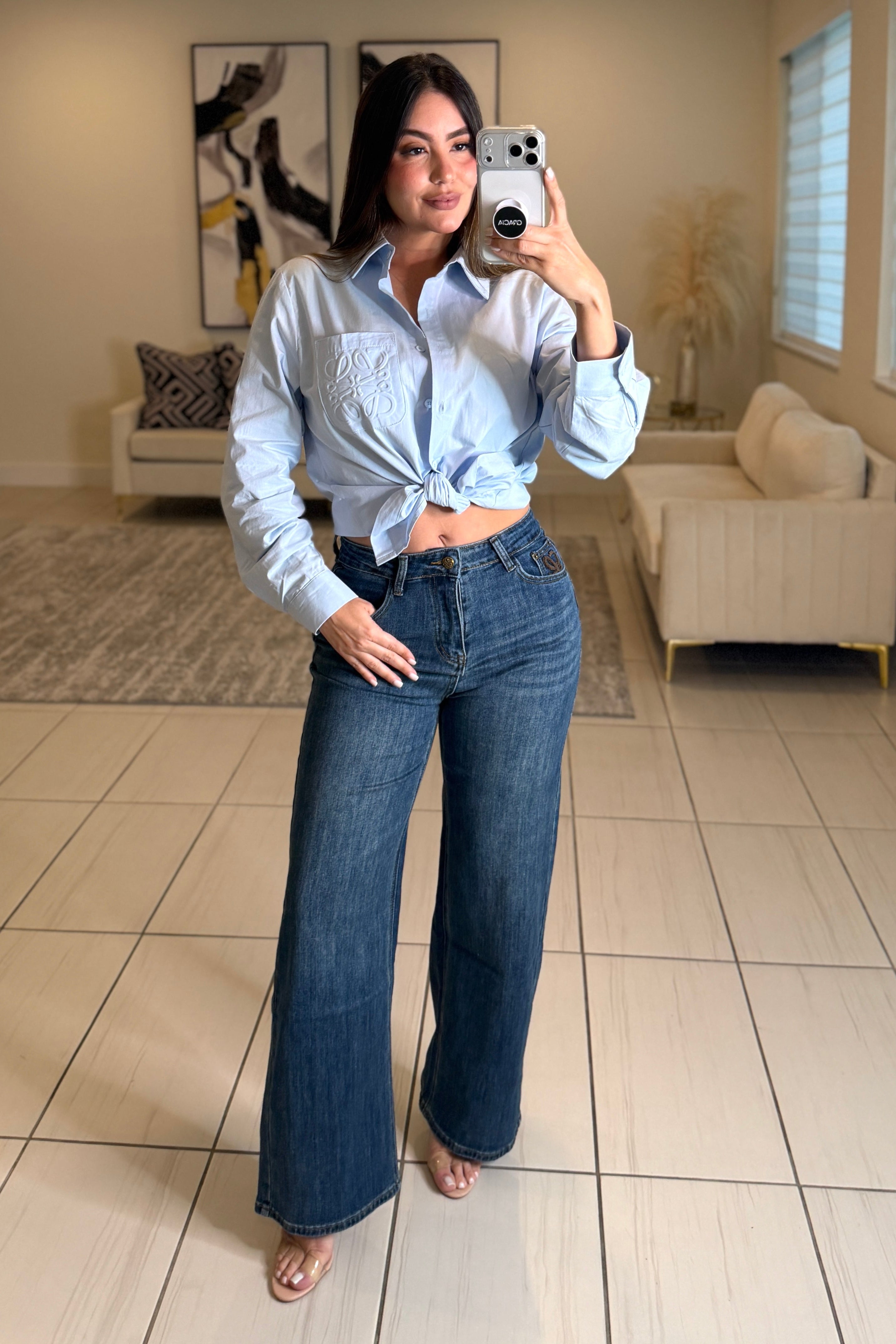 Iconic Allure Denim Pants
