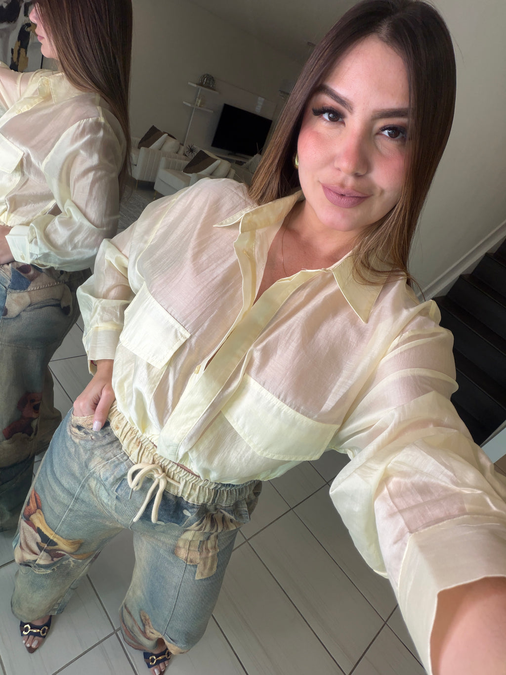 The Everyday Ease Yellow Shirt