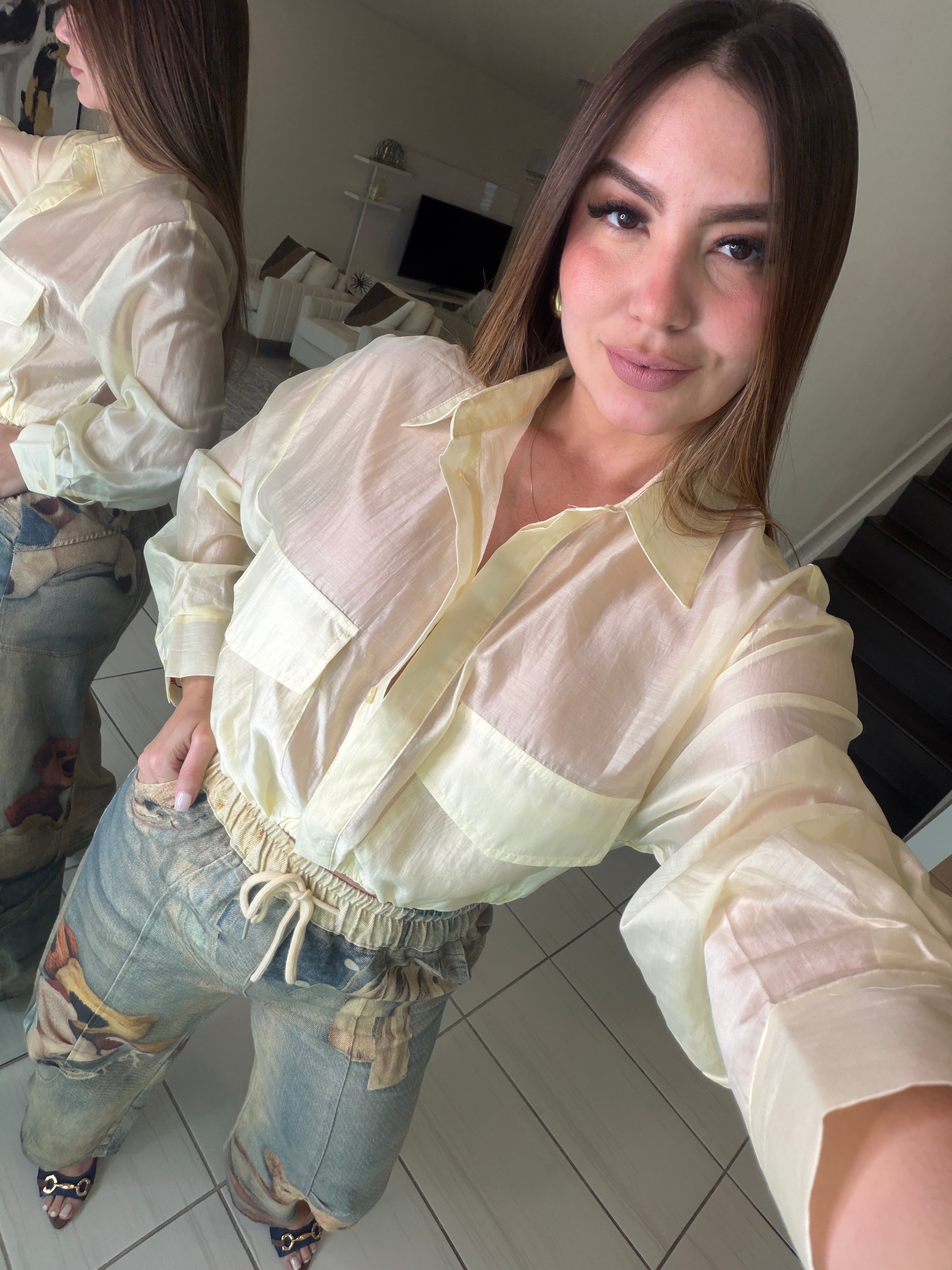 The Everyday Ease Yellow Shirt