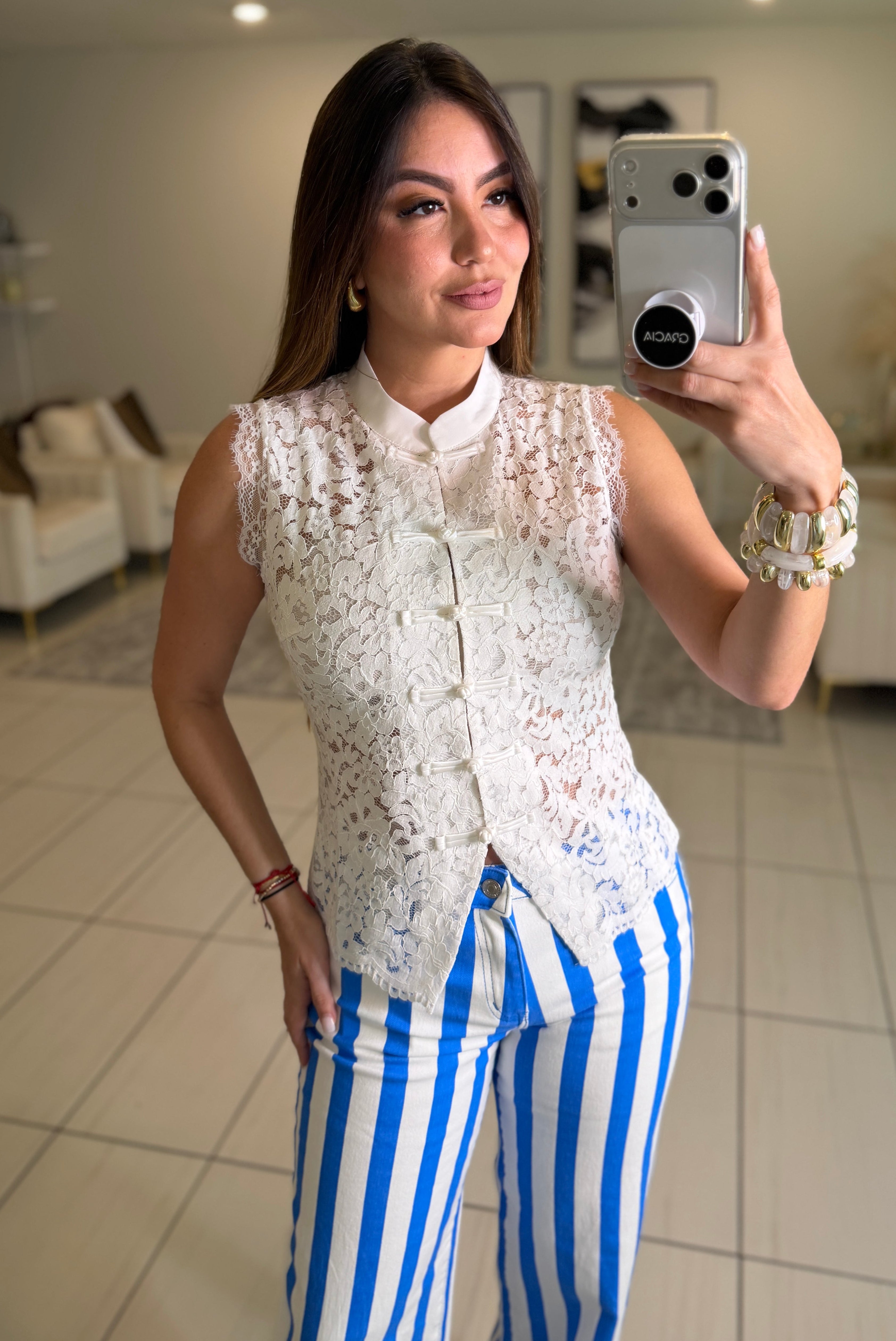 Diamond Empress White Top