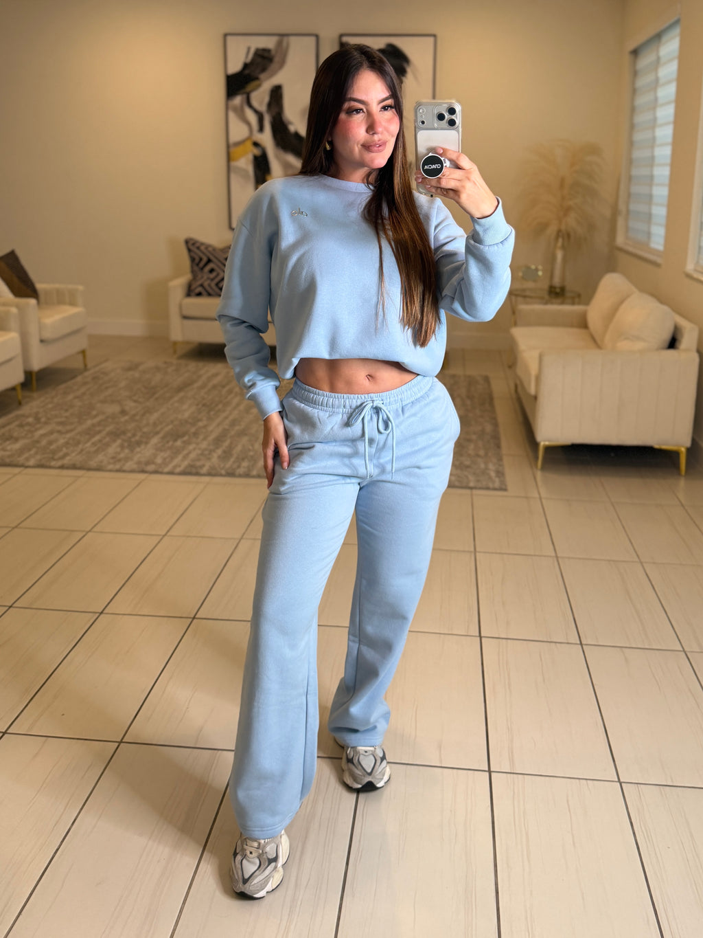 Serenity Halo Light Blue Pant Set