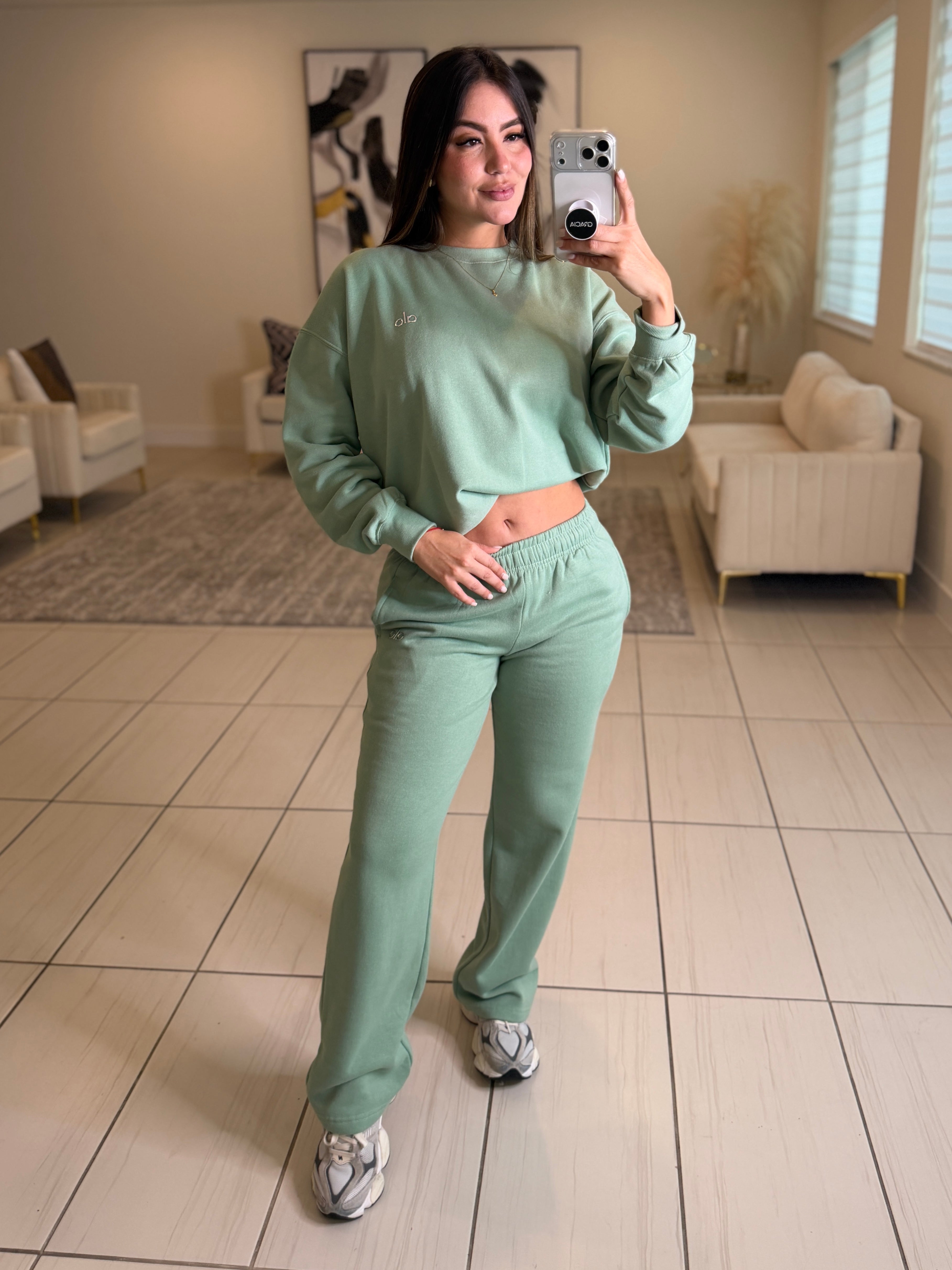 Serenity Halo Green Pant Set