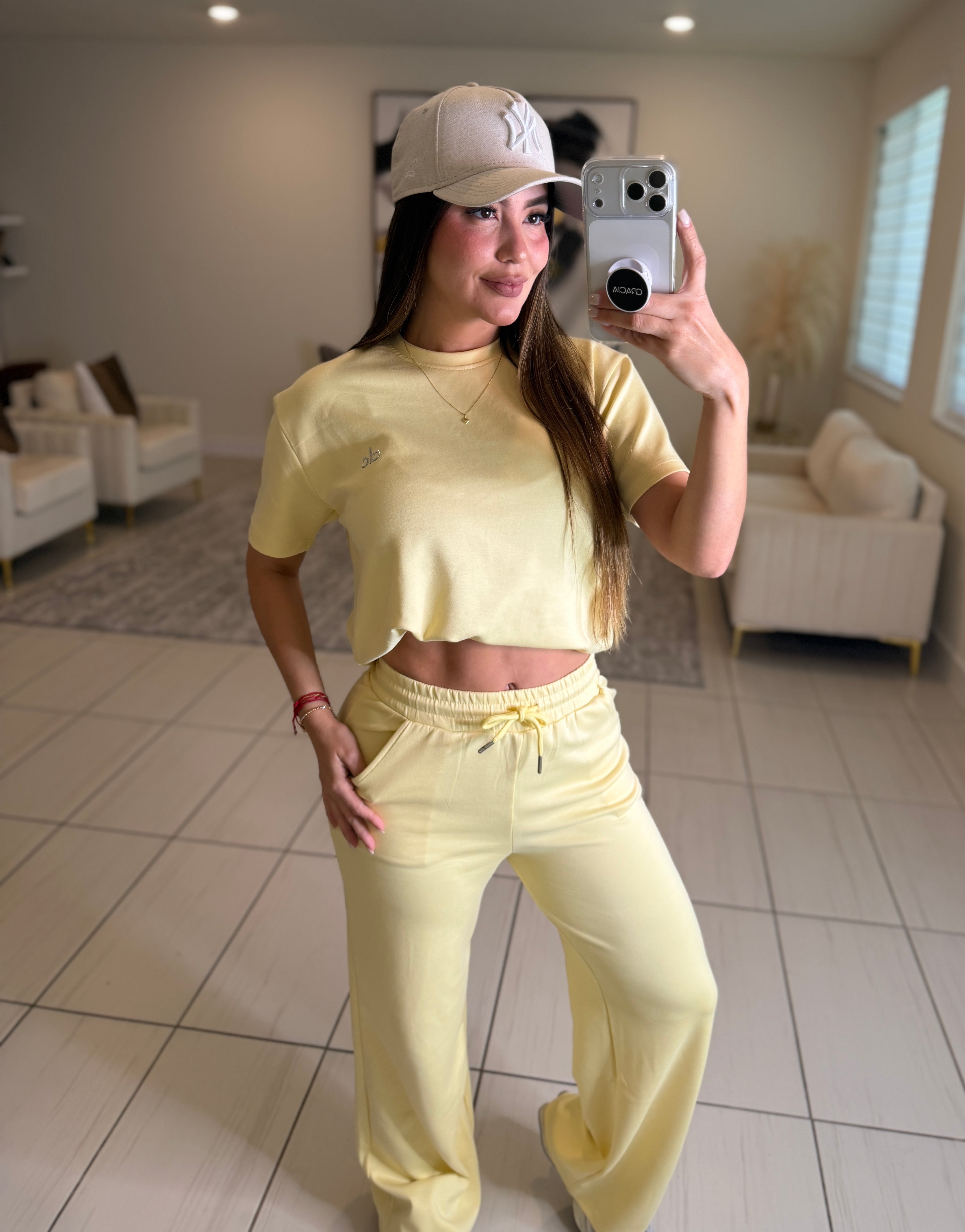 Accolade Halo Yellow Pant Set