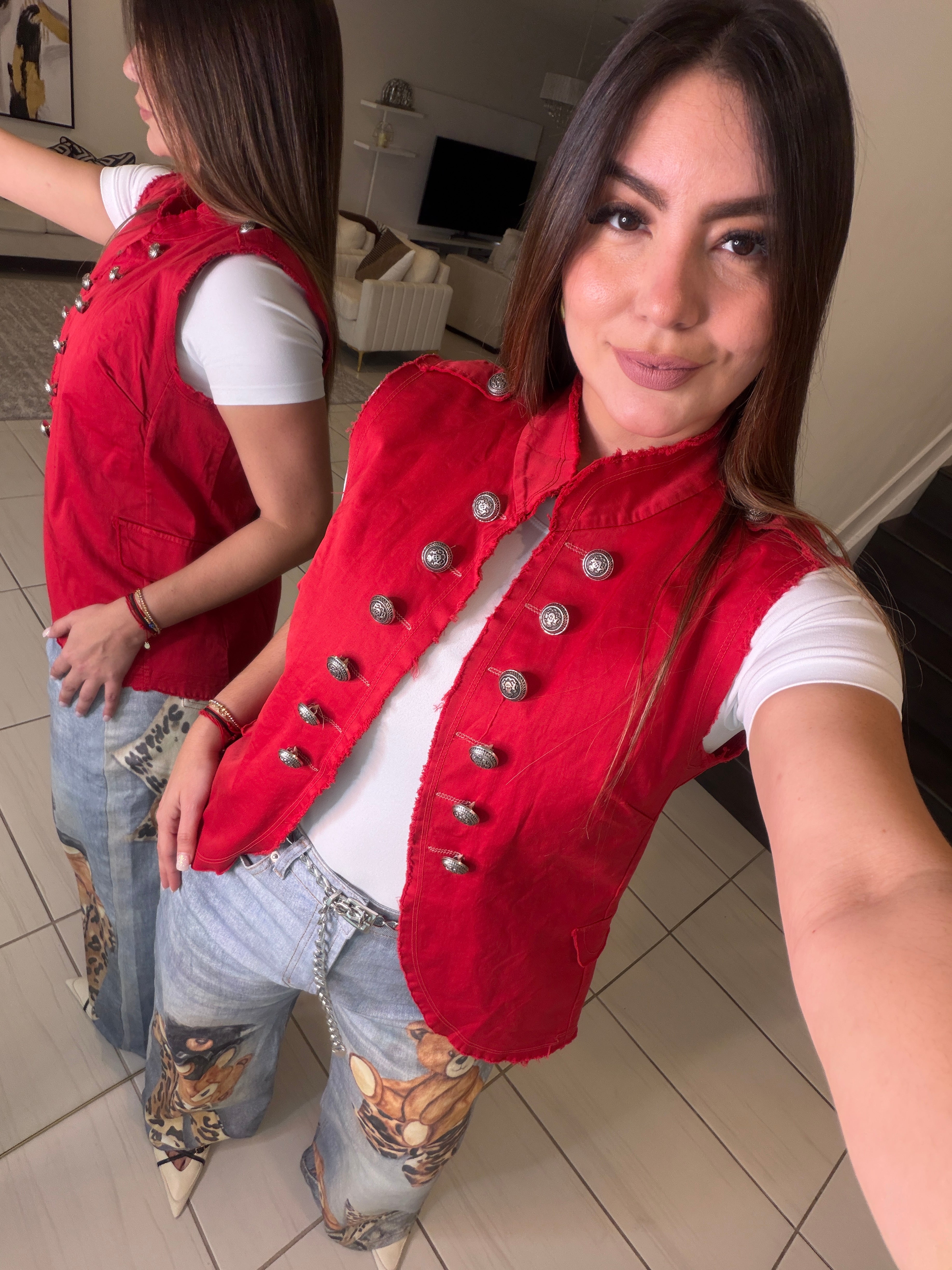 Napoleon Red Vest Jacket