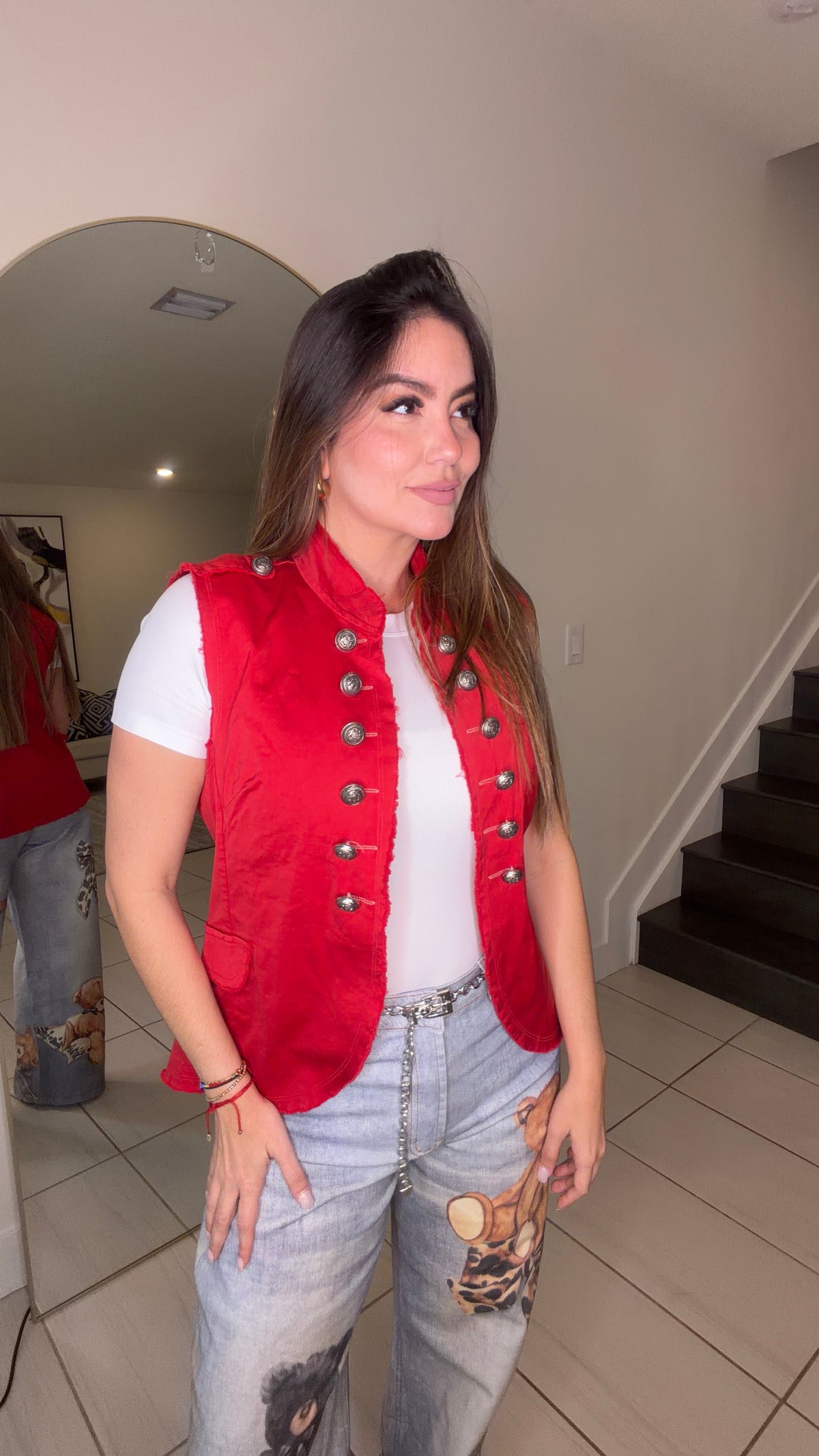 Napoleon Red Vest Jacket