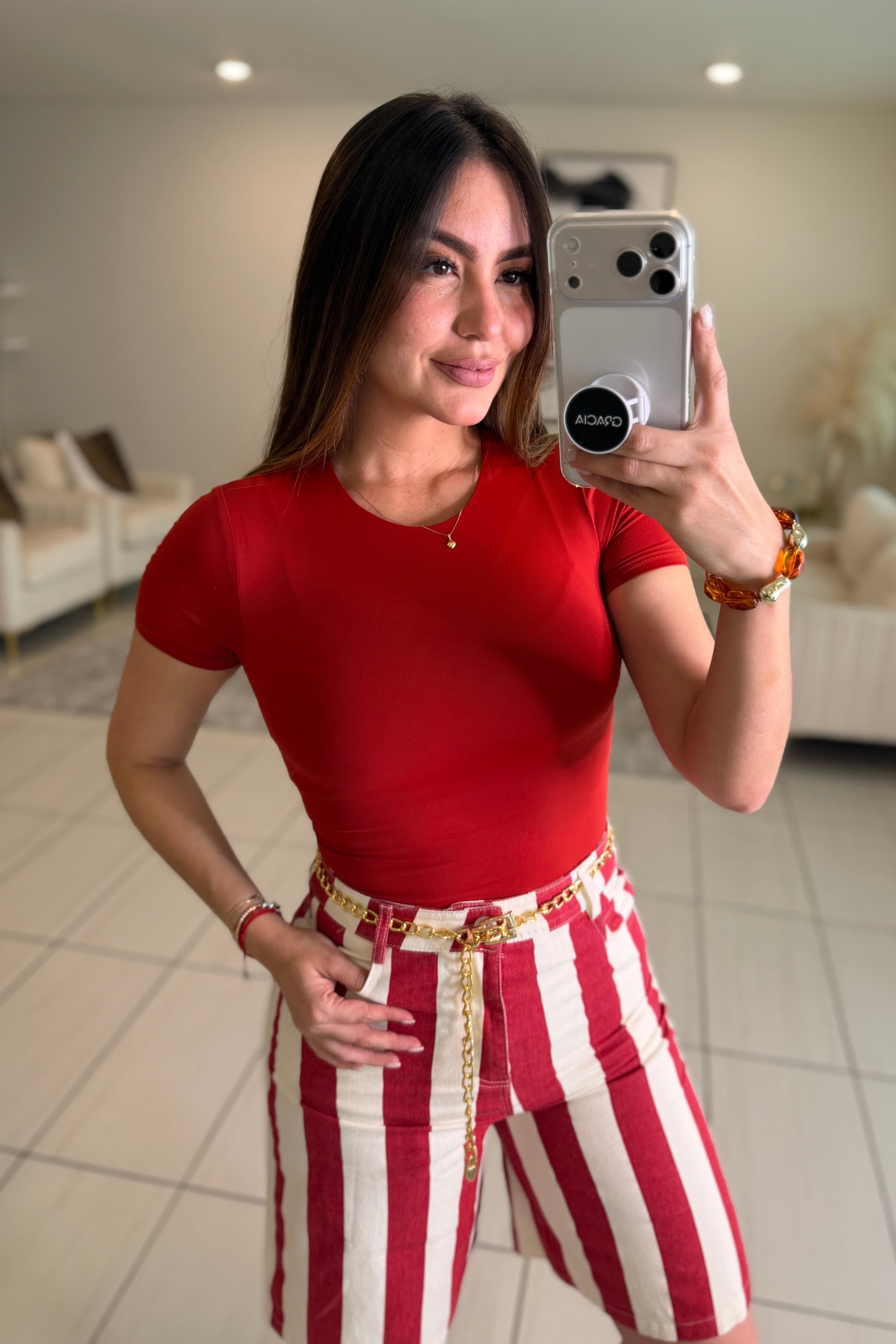 Soft Serenity Red Wine Basic Top