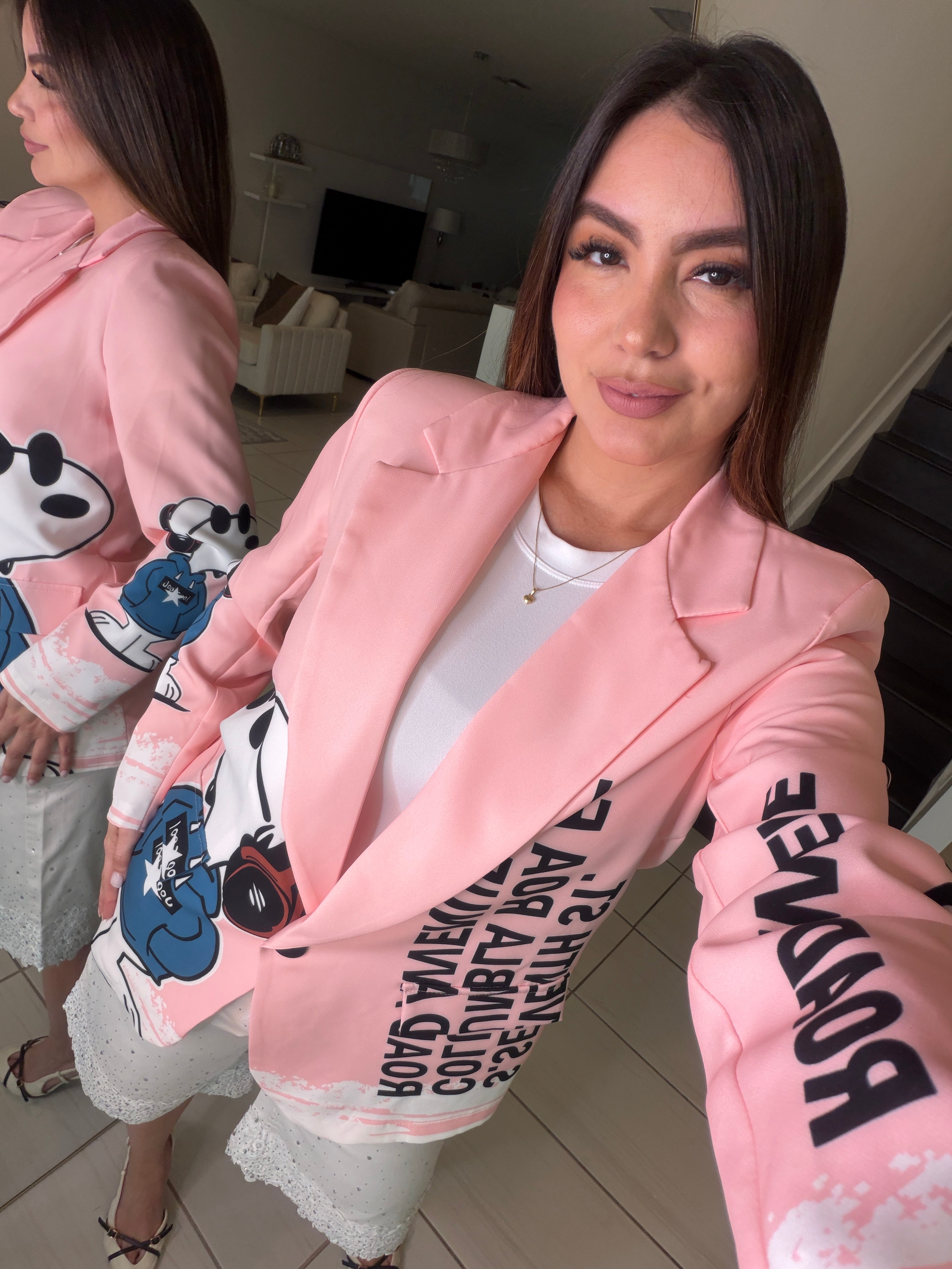 Road Avenue Pink Blazer
