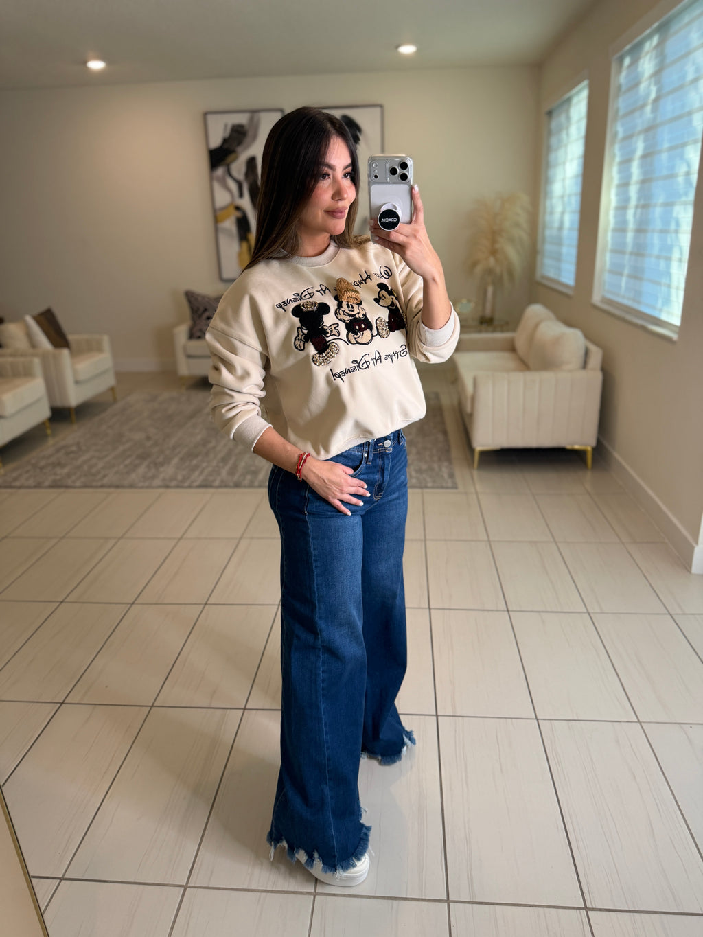 Timeless Magical Beige Sweater