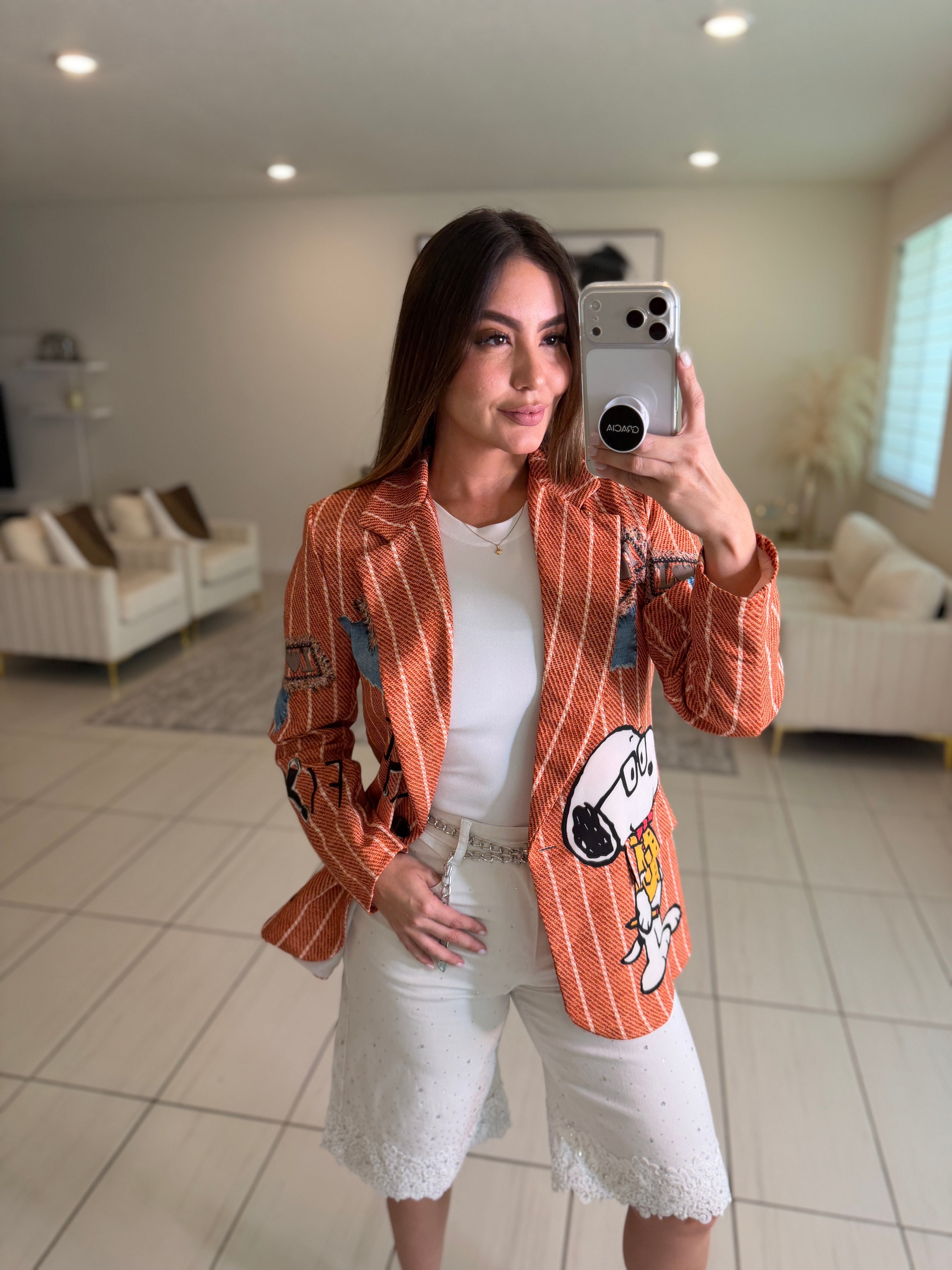 Glamorous Magic Terracotta Blazer