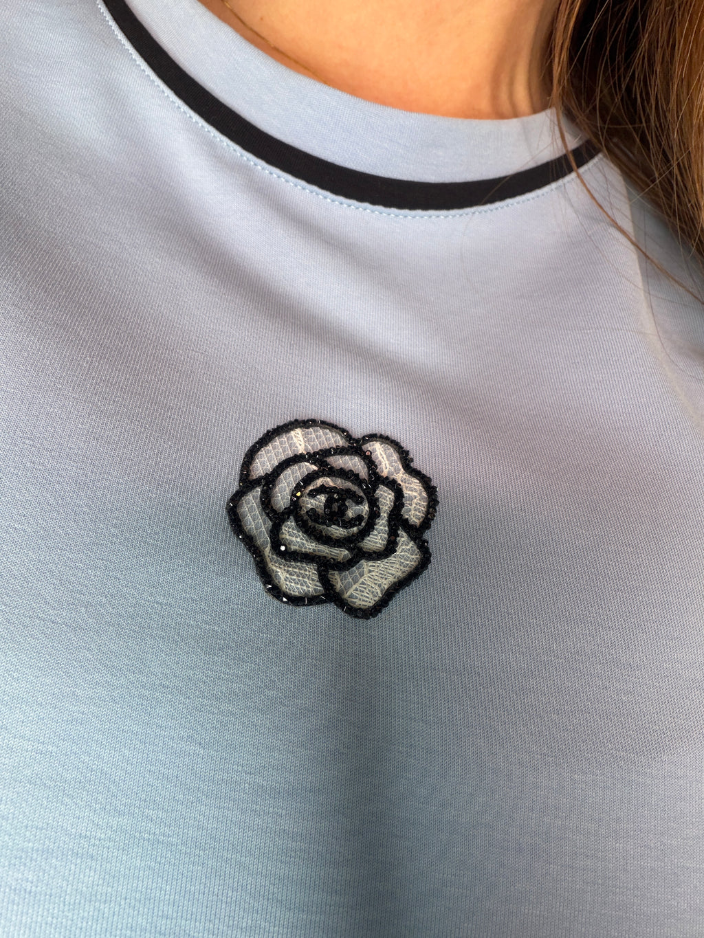 Iconic Muse Light Blue Pant Set