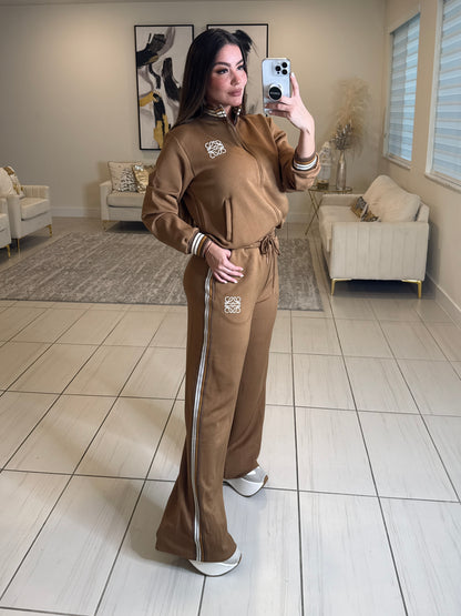 Iconic Muse Mocha Pant Set