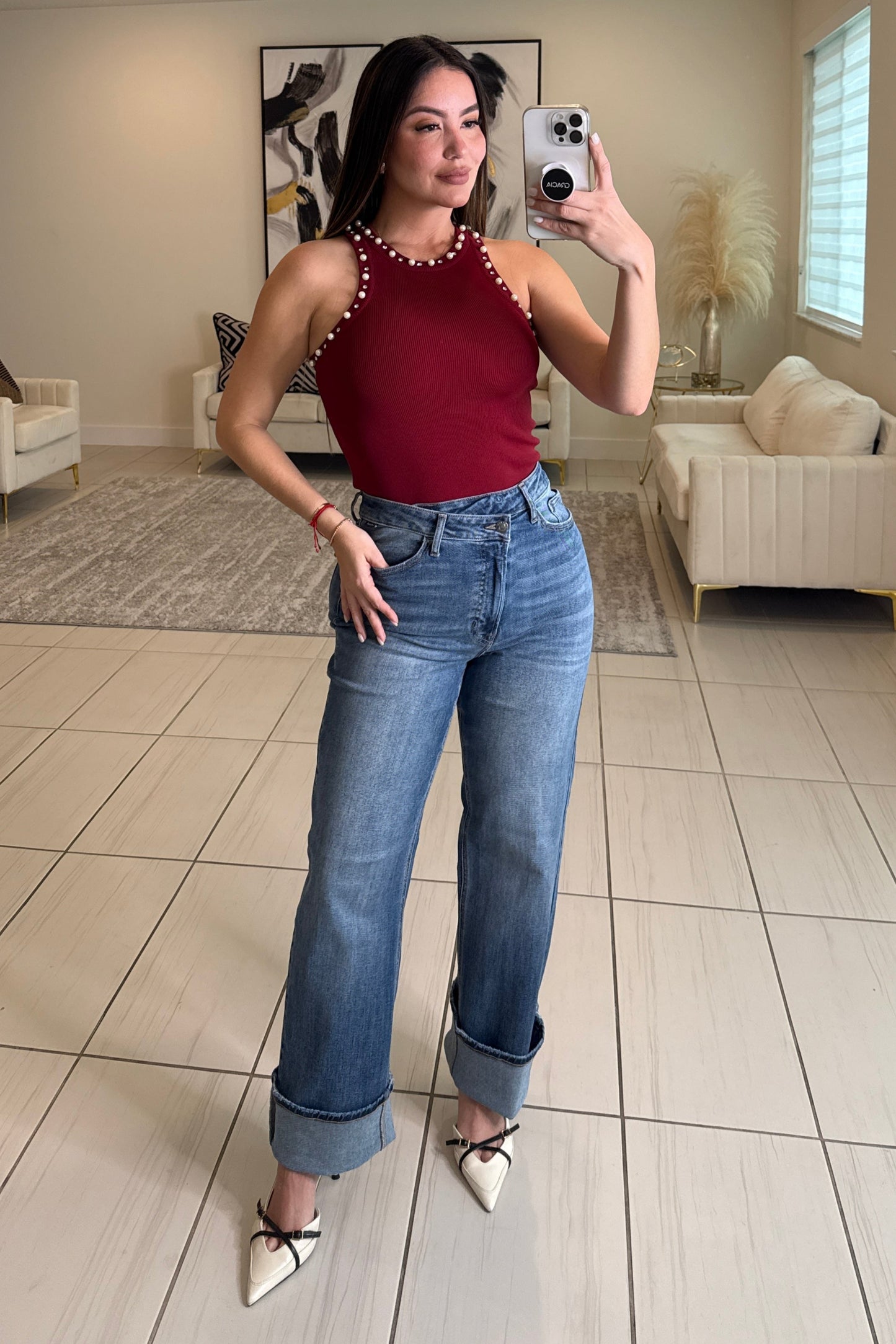 High Road Blue Denim Pants