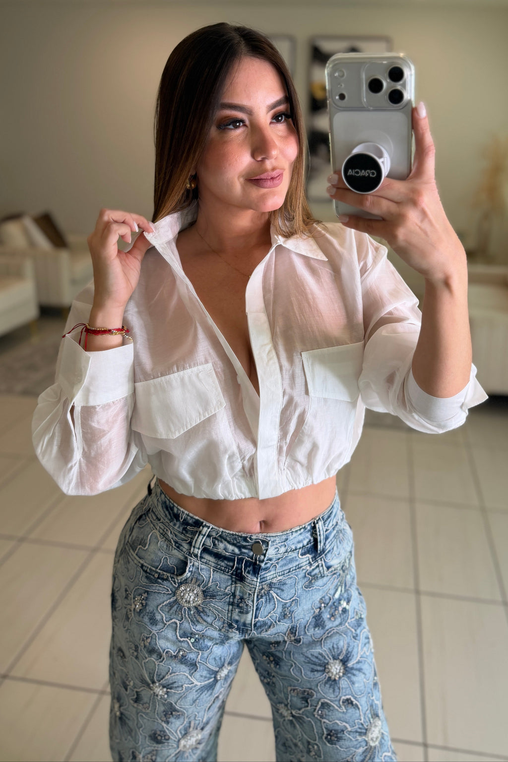 The Everyday Ease White Shirt