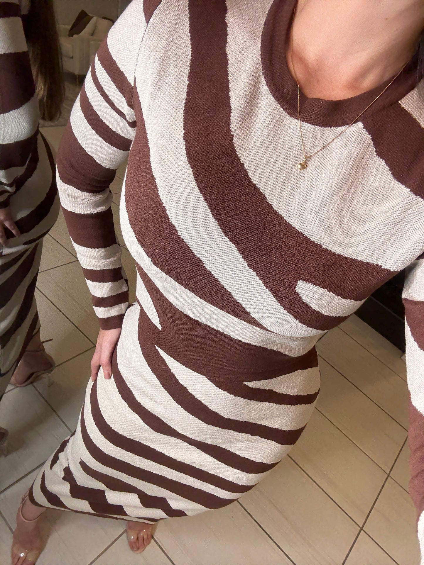 Wild Luxe Zebra Print Skirt Set