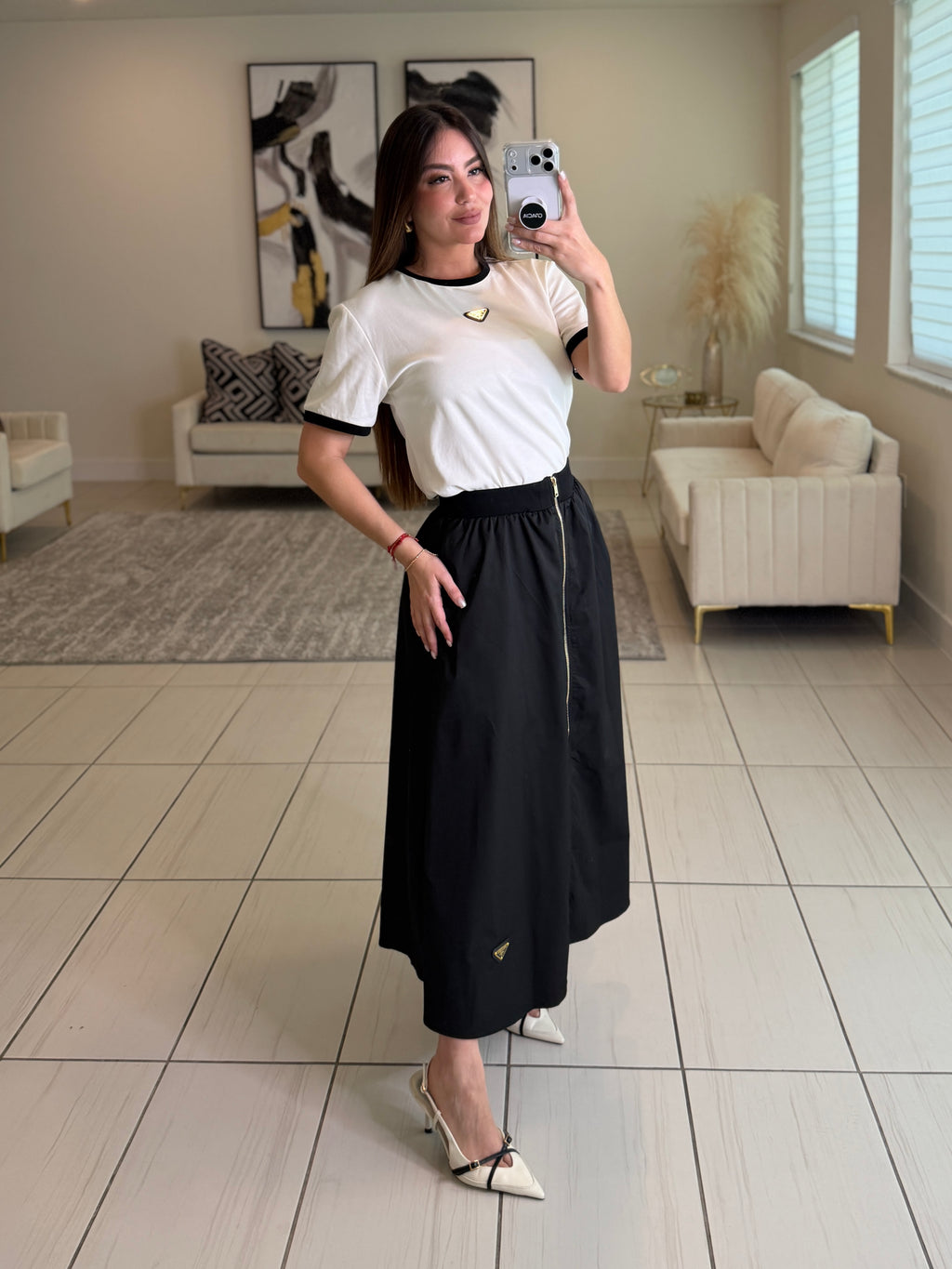 Iconic Obsession Midi Skirt Set