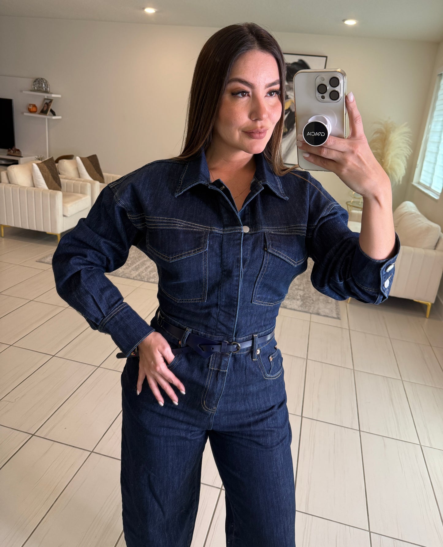 Urban Decode Dark Denim Jumpsuit