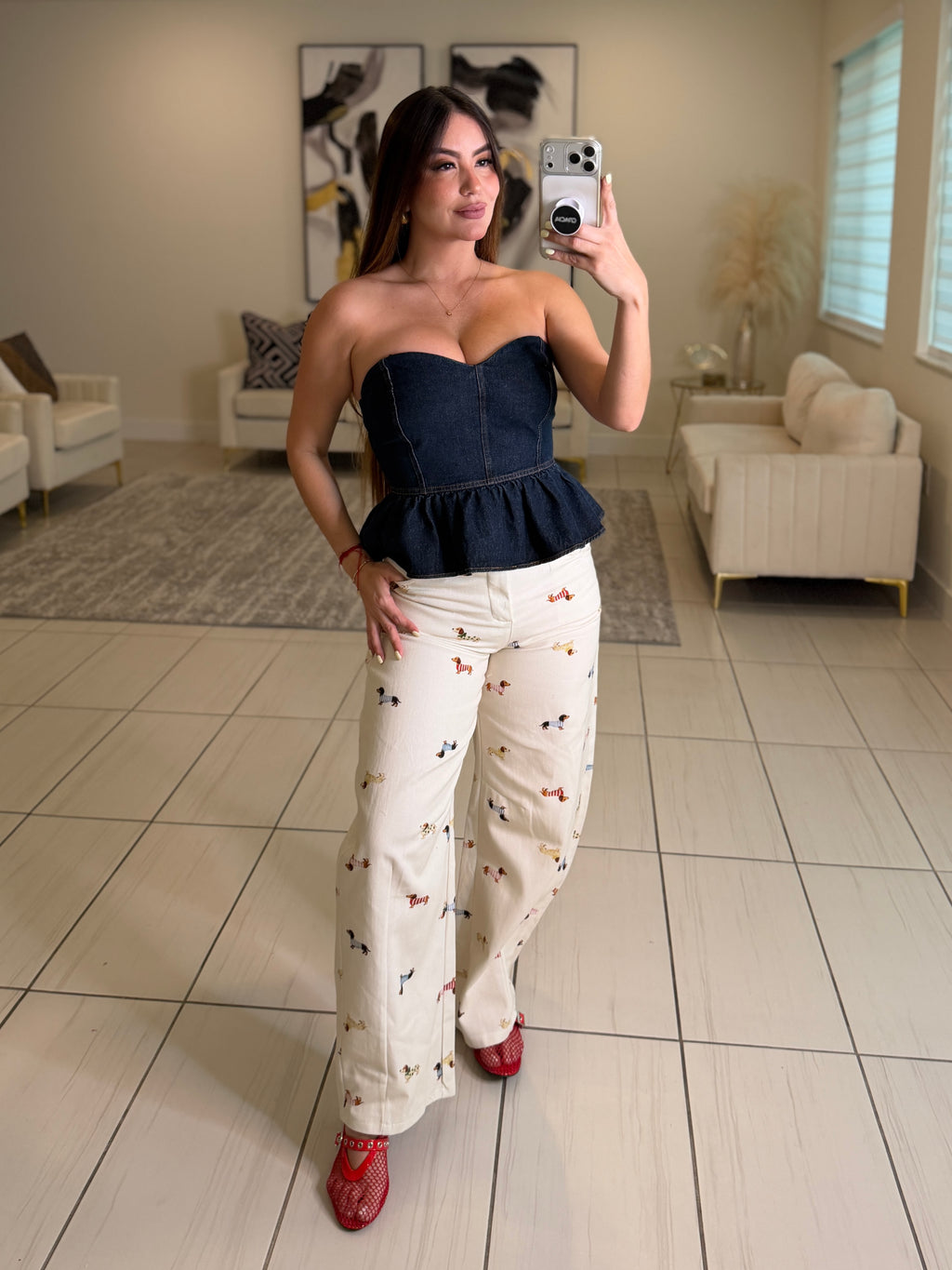 Cutest Dog Barrel Pants