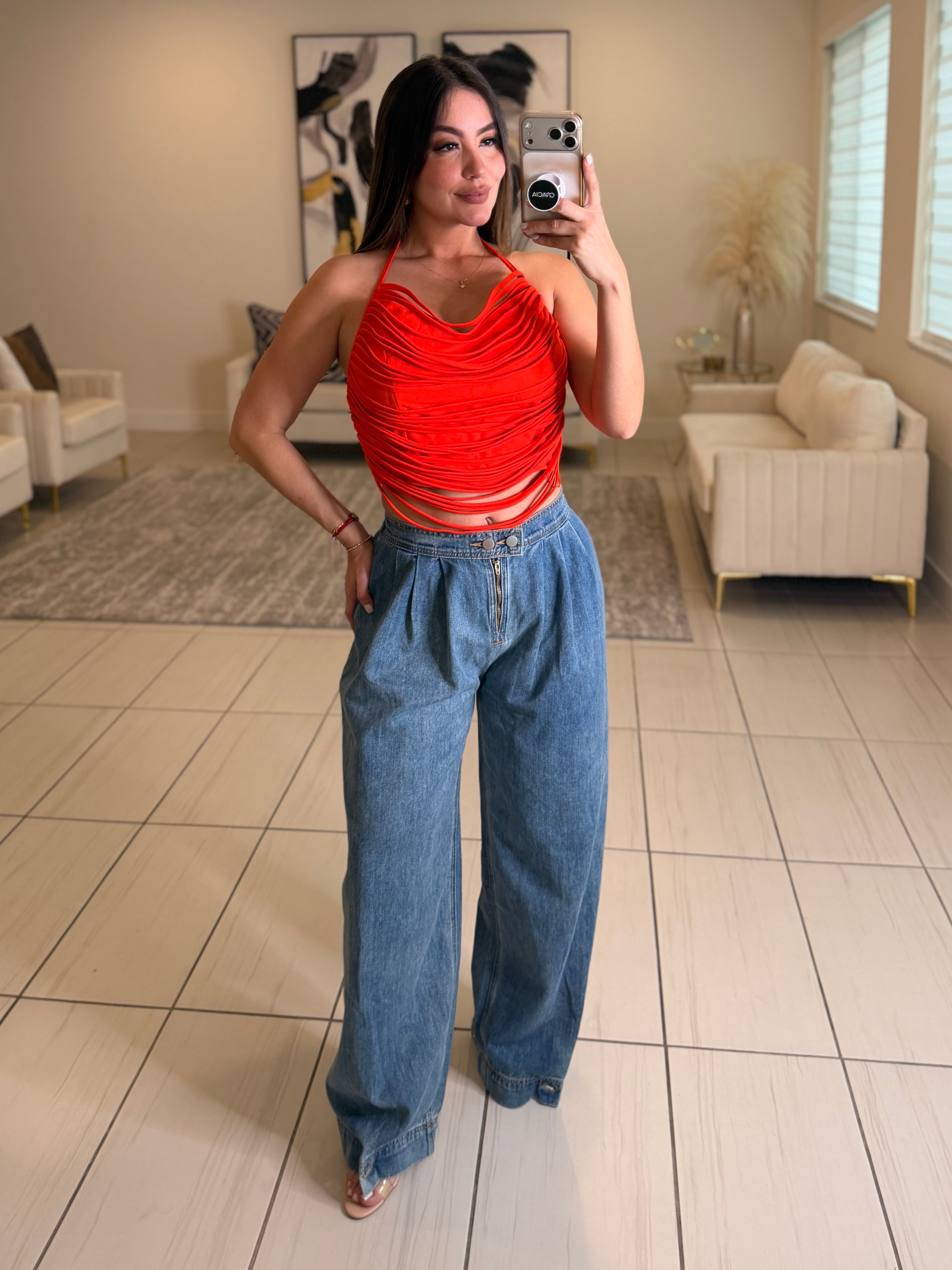 Sovereign Balloon Denim Pants