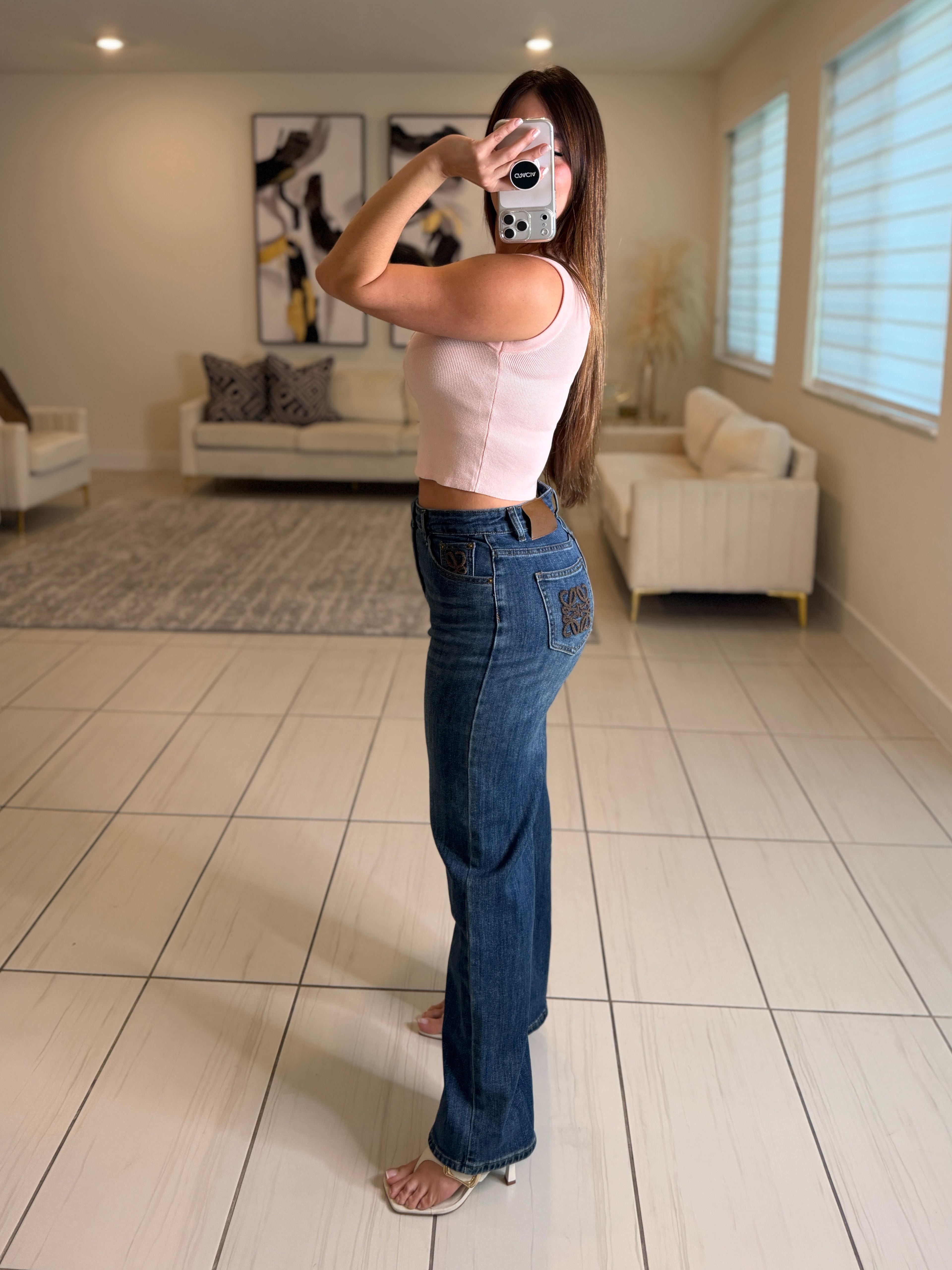 Iconic Allure Denim Pants