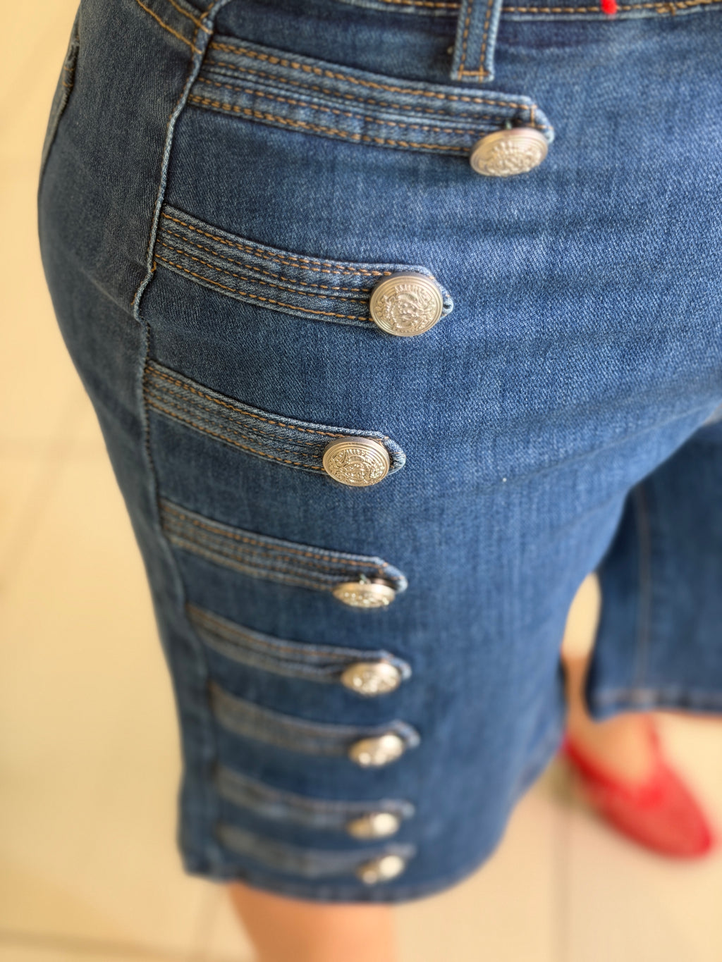 Napoleon Denim Shorts