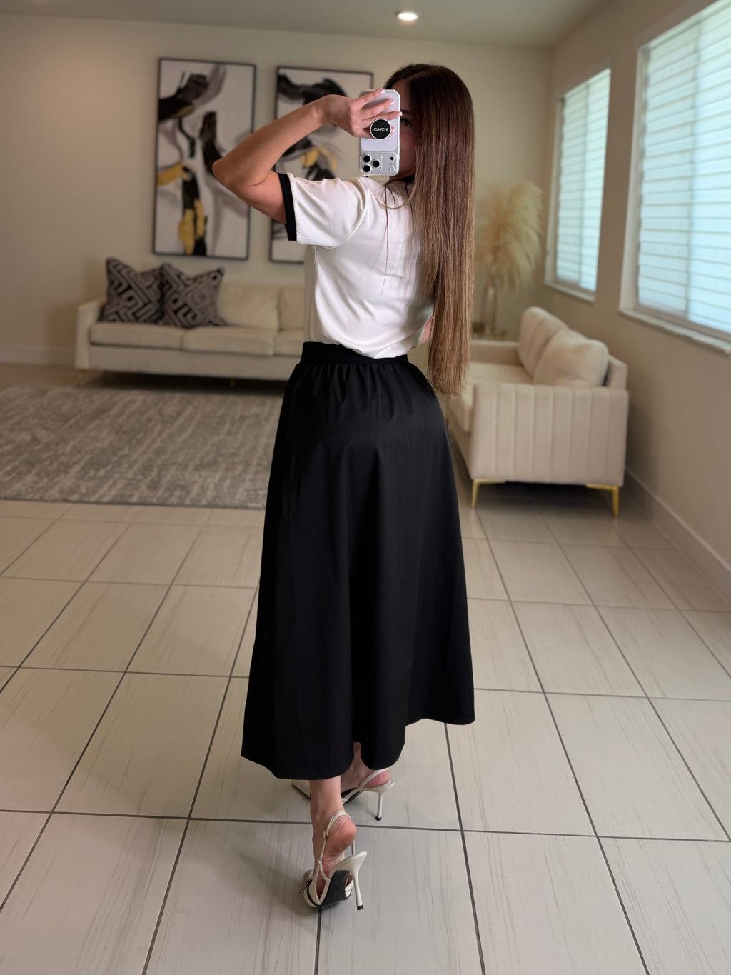 Iconic Obsession Midi Skirt Set