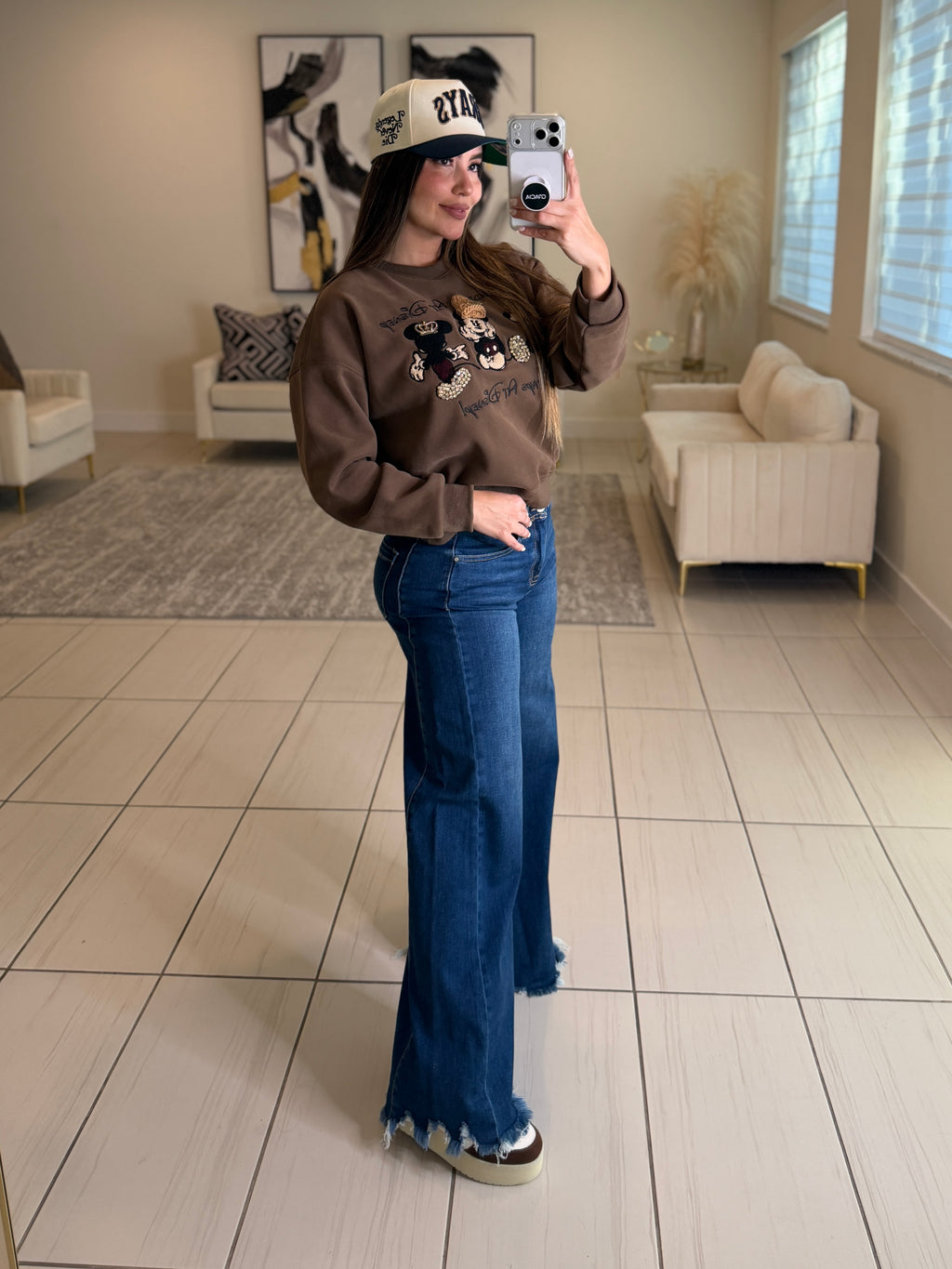 Timeless Magical Brown Sweater