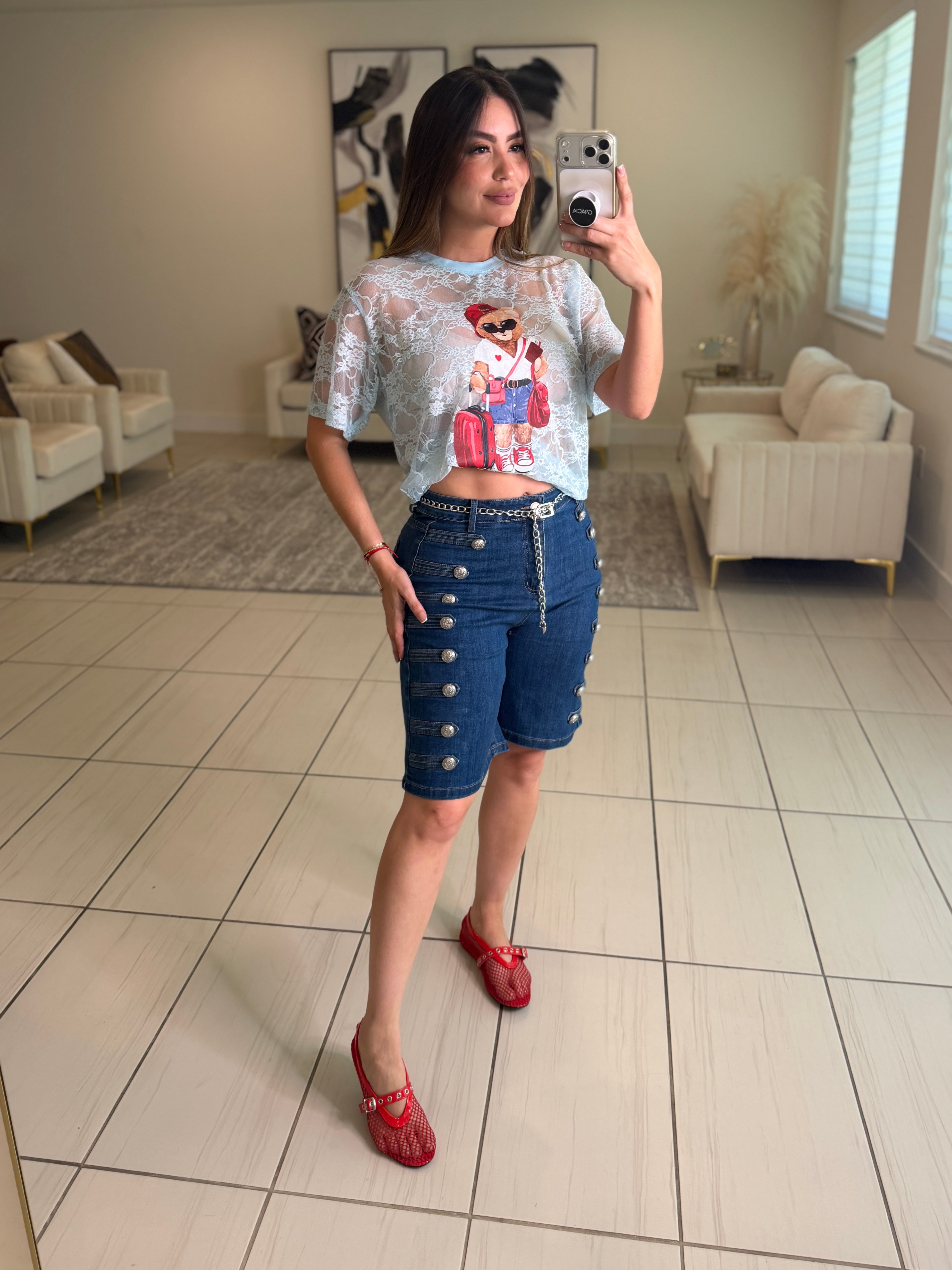 Napoleon Denim Shorts